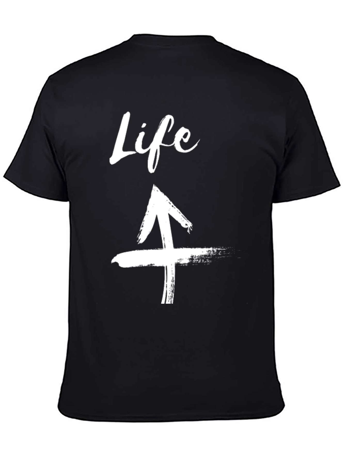 Life Arrow Graphic Tee - Trendy Casual Shirt