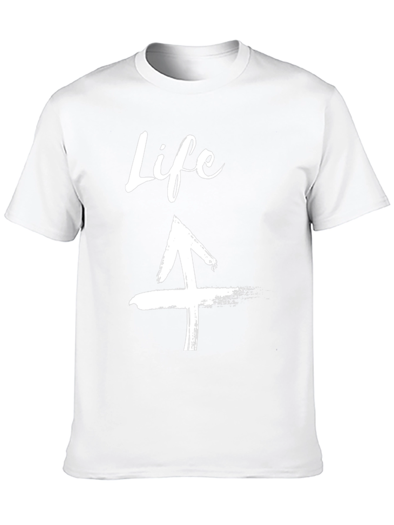 Life Arrow Graphic Tee - Trendy Casual Shirt
