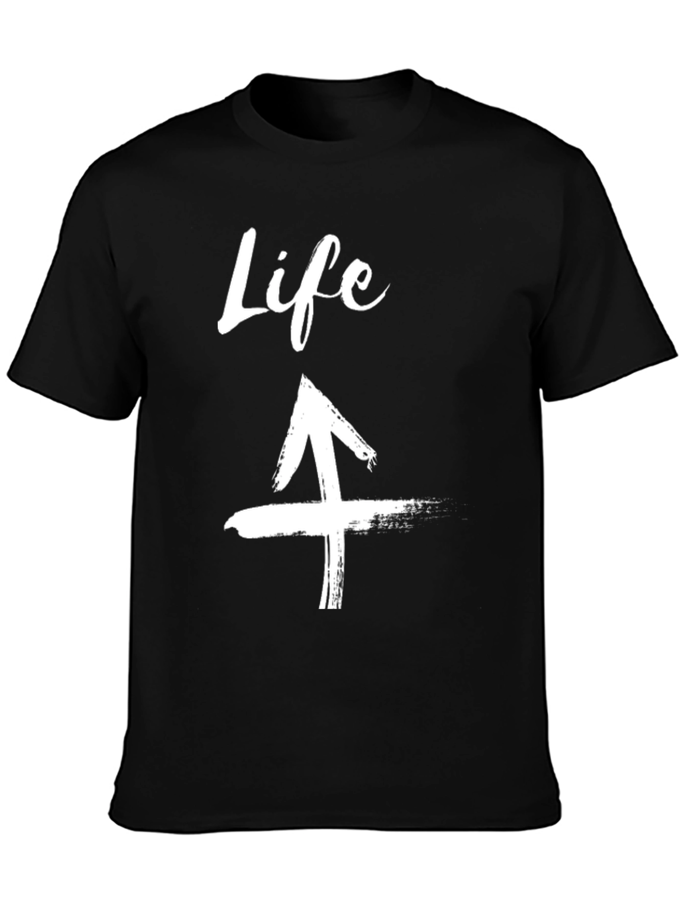 Life Arrow Graphic Tee - Trendy Casual Shirt