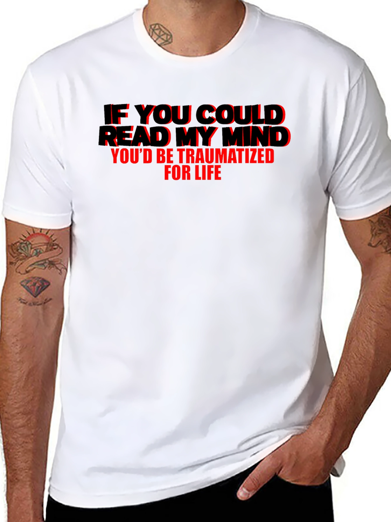 Traumatized For Life Graphic T-Shirt
