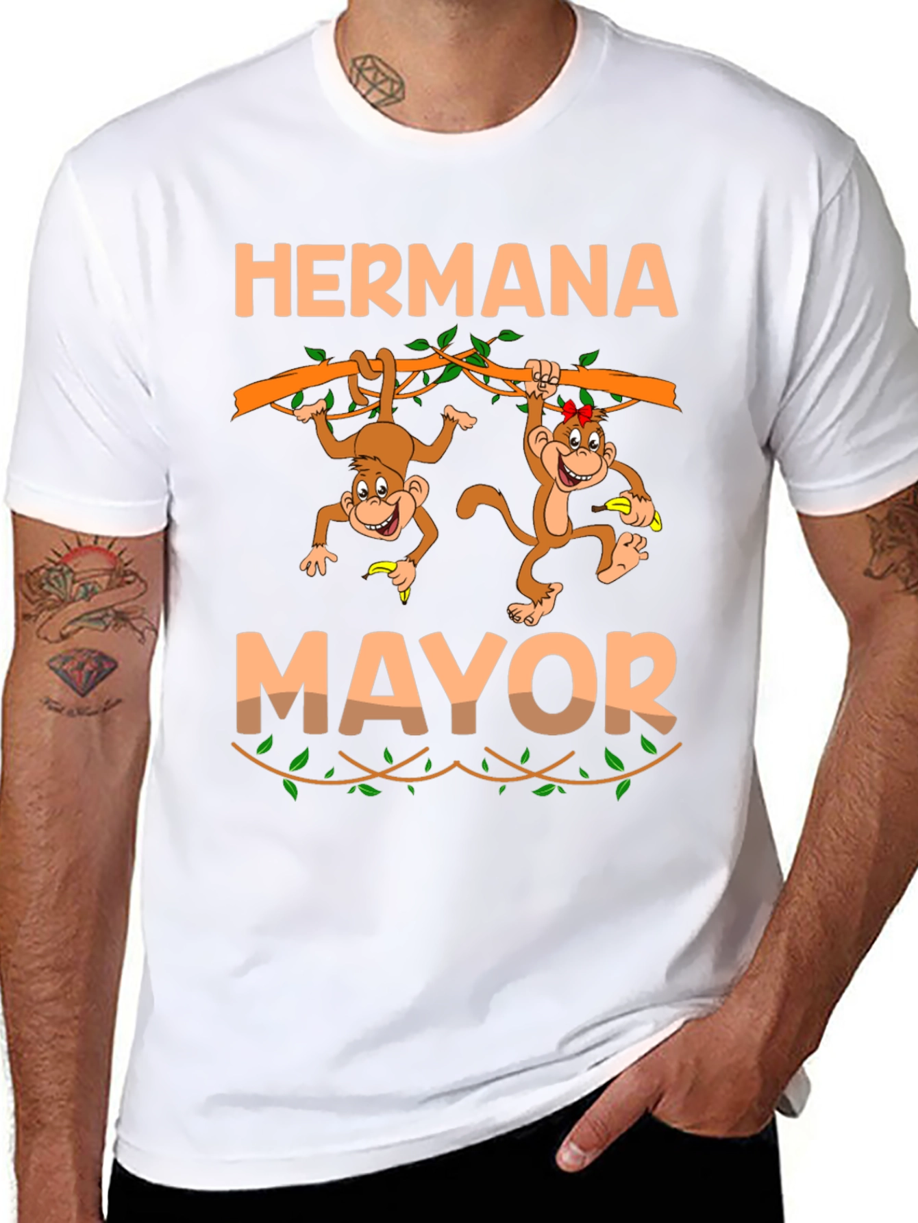 Hermana Mayor Monkey Graphic Tee