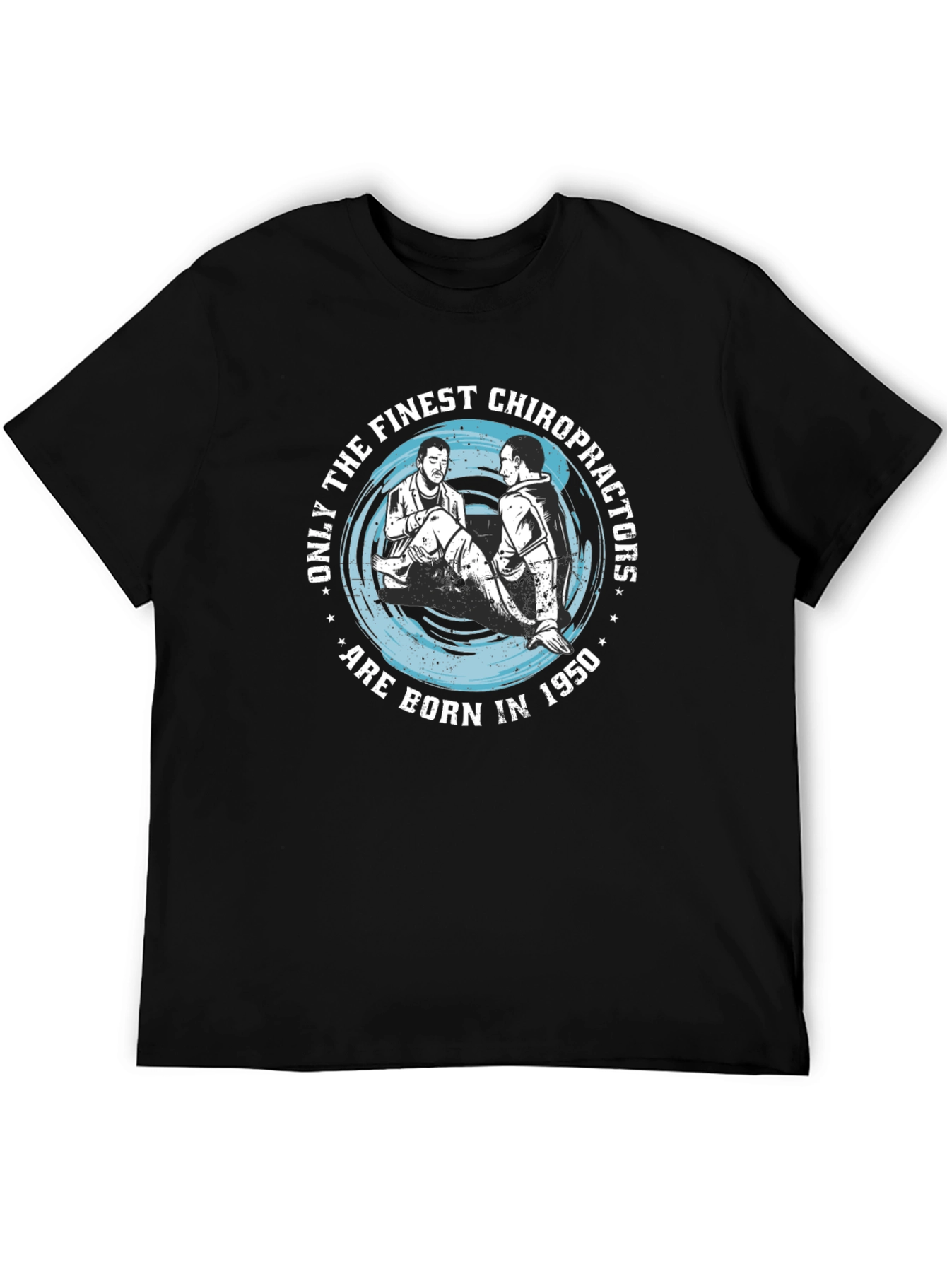 Finest Chiropractors 1950 Black T-Shirt