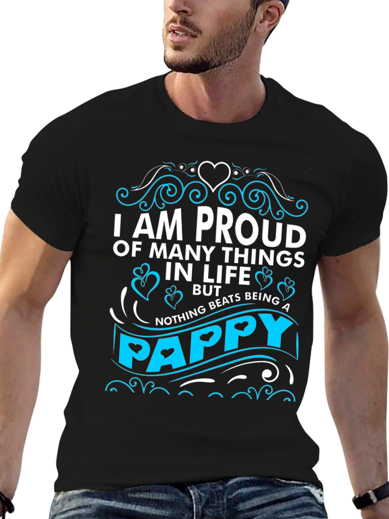 Proud Pappy T-Shirt - Fathers Day Gift