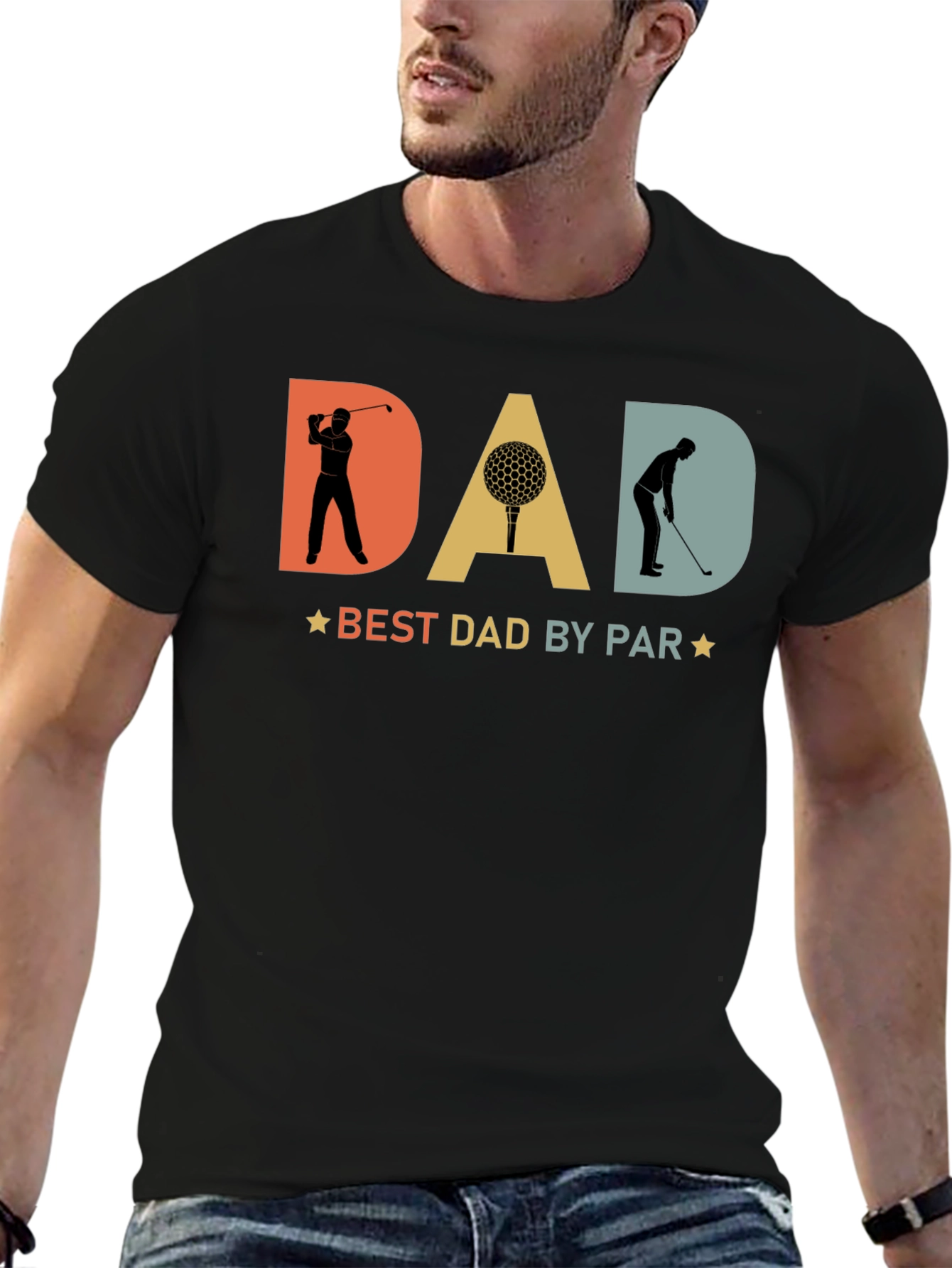 Best Dad by Par Golf T-Shirt