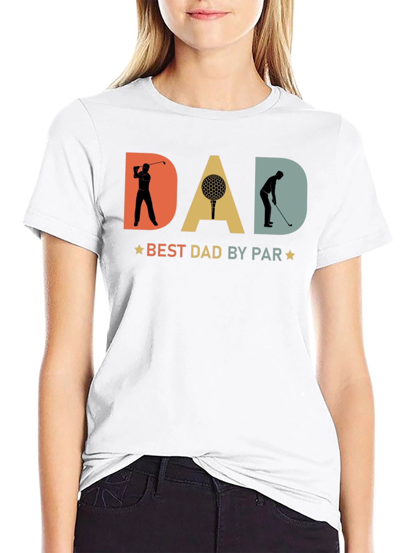 Best Dad by Par Golf T-Shirt