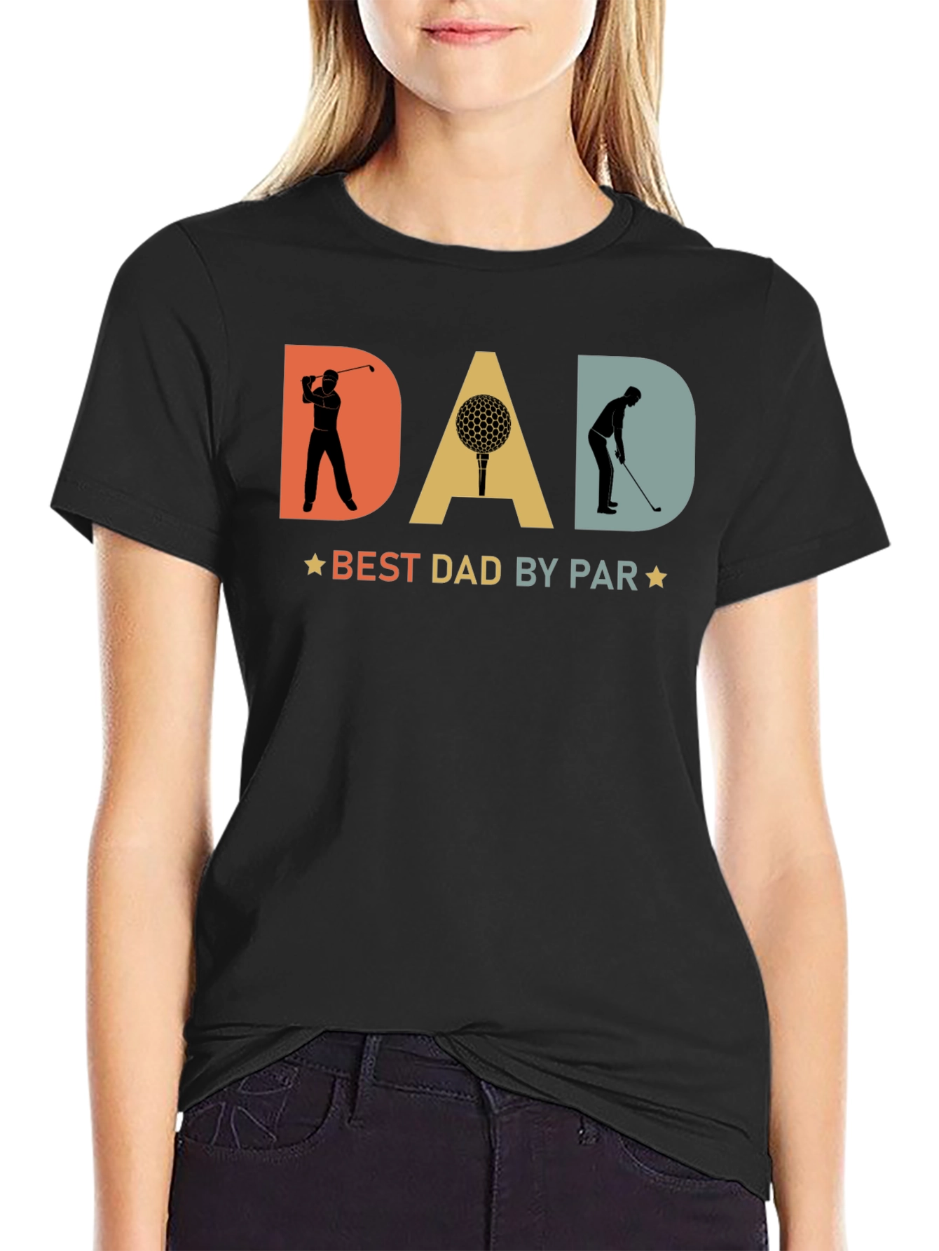 Best Dad by Par Golf T-Shirt