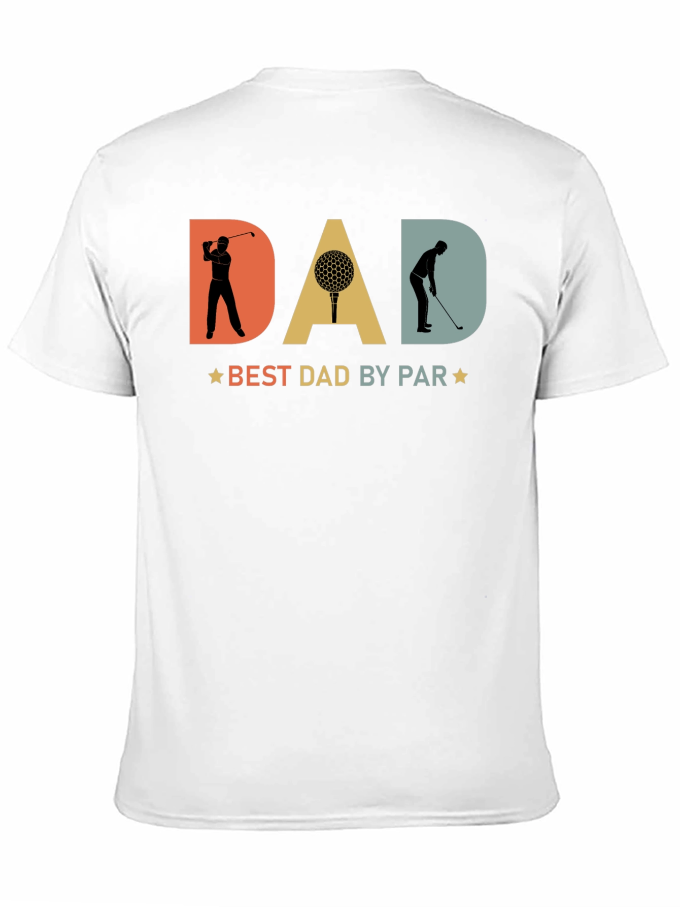 Best Dad by Par Golf T-Shirt