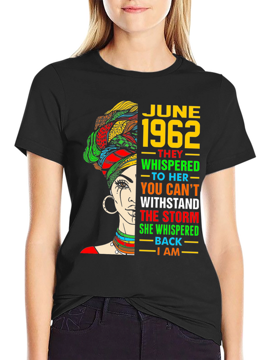 June 1962 Woman T-Shirt: Storm I Am