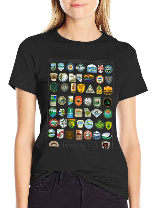 State Parks T-Shirt: USA Heritage Design