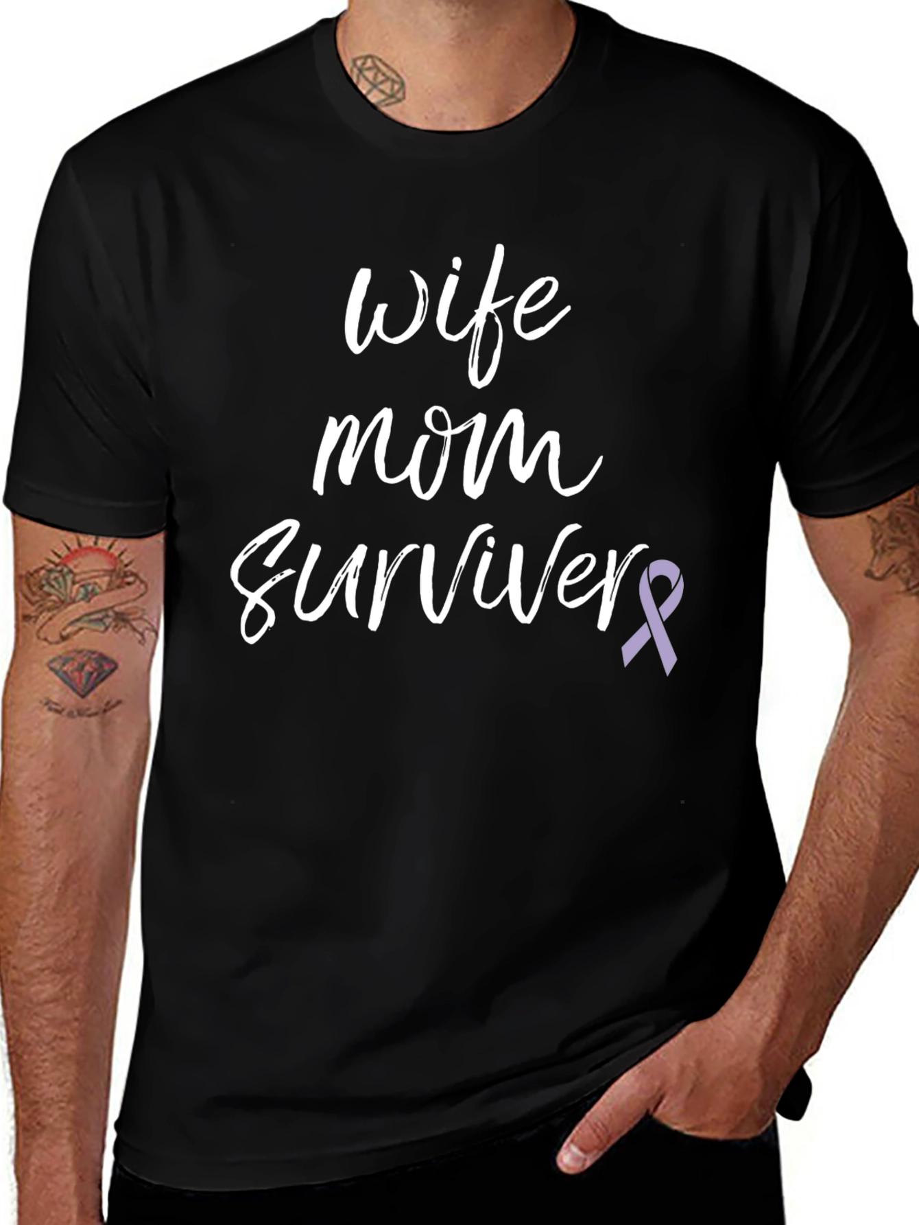 Wife Mom Survivor T-Shirt