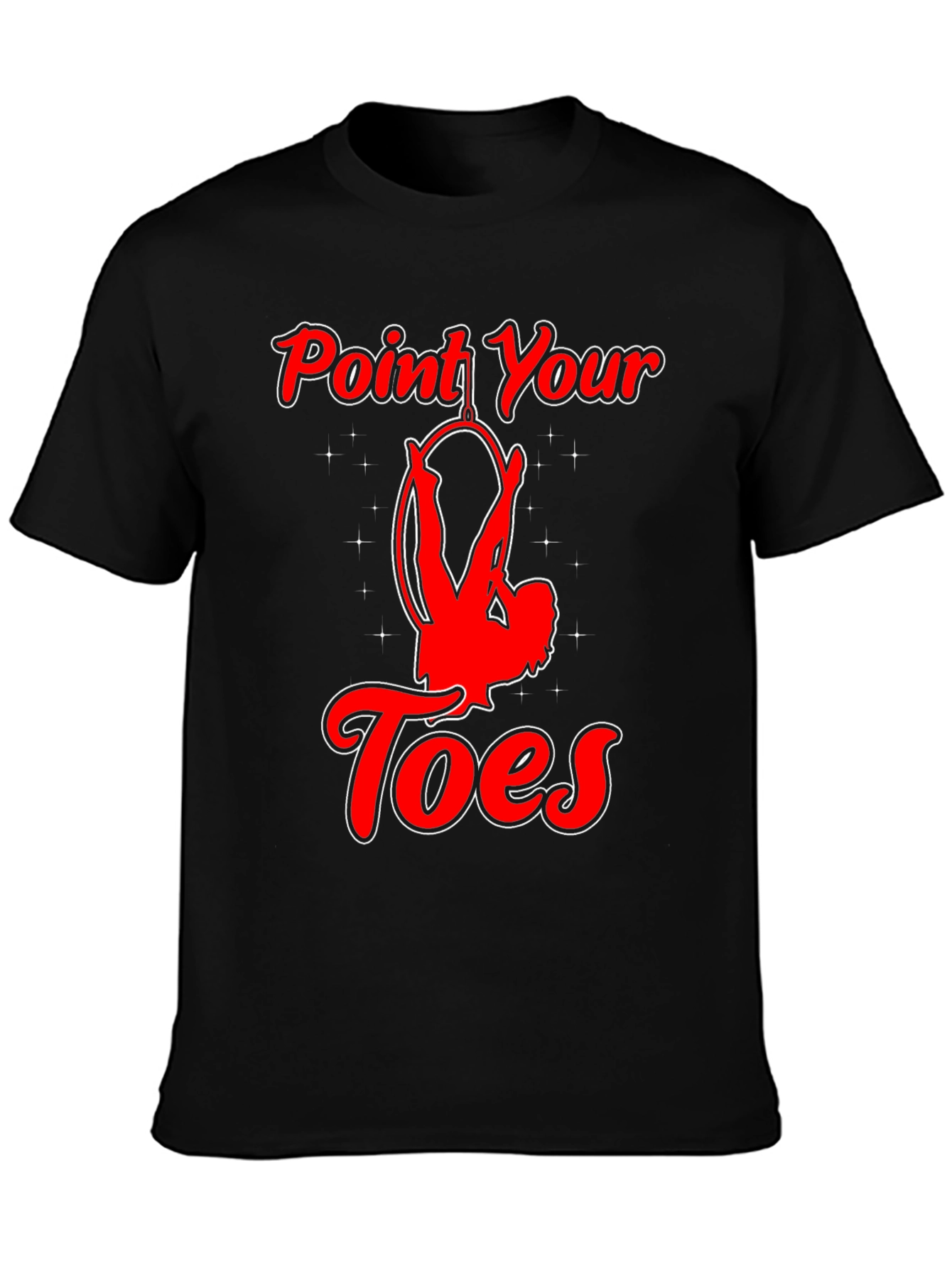 Point Your Toes Aerial Lyra T-Shirt