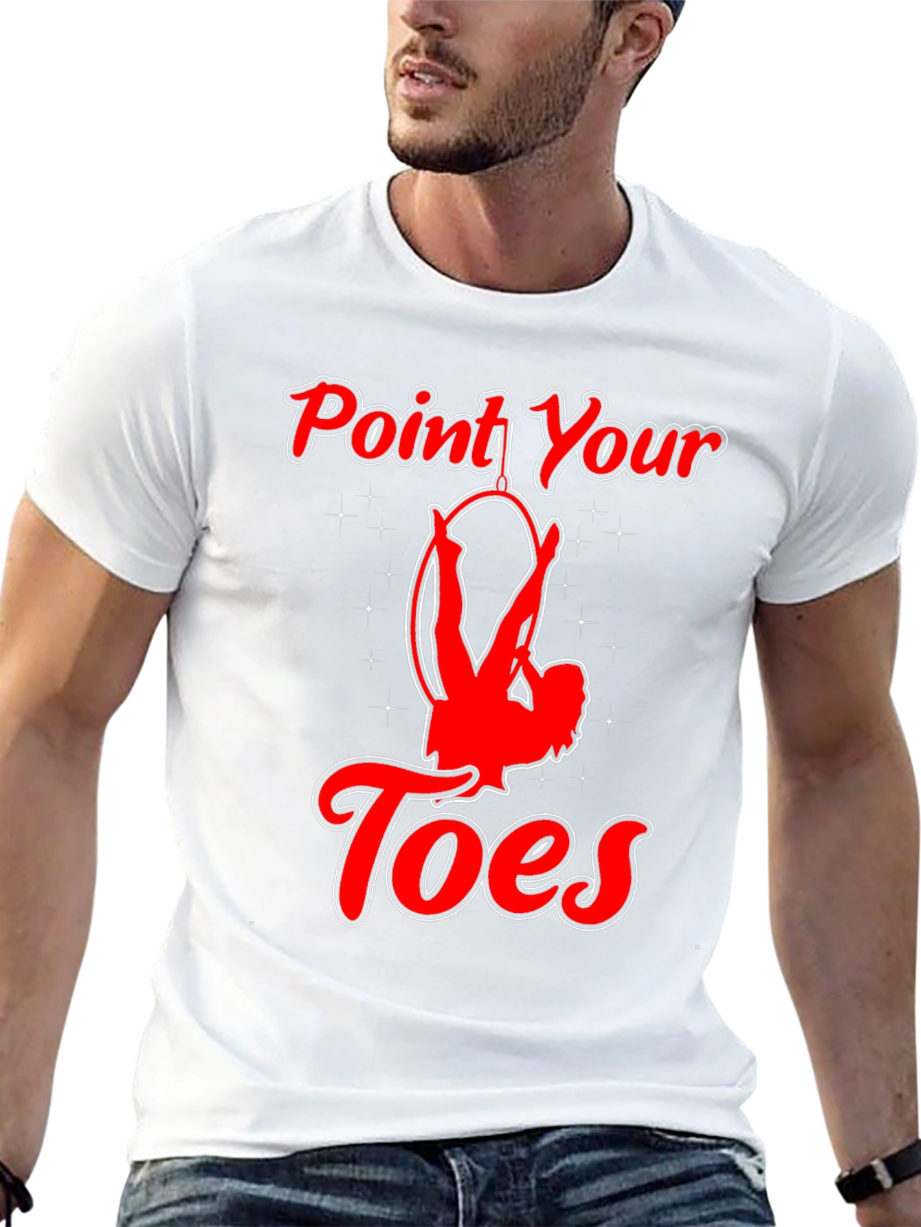 Point Your Toes Aerial Lyra T-Shirt