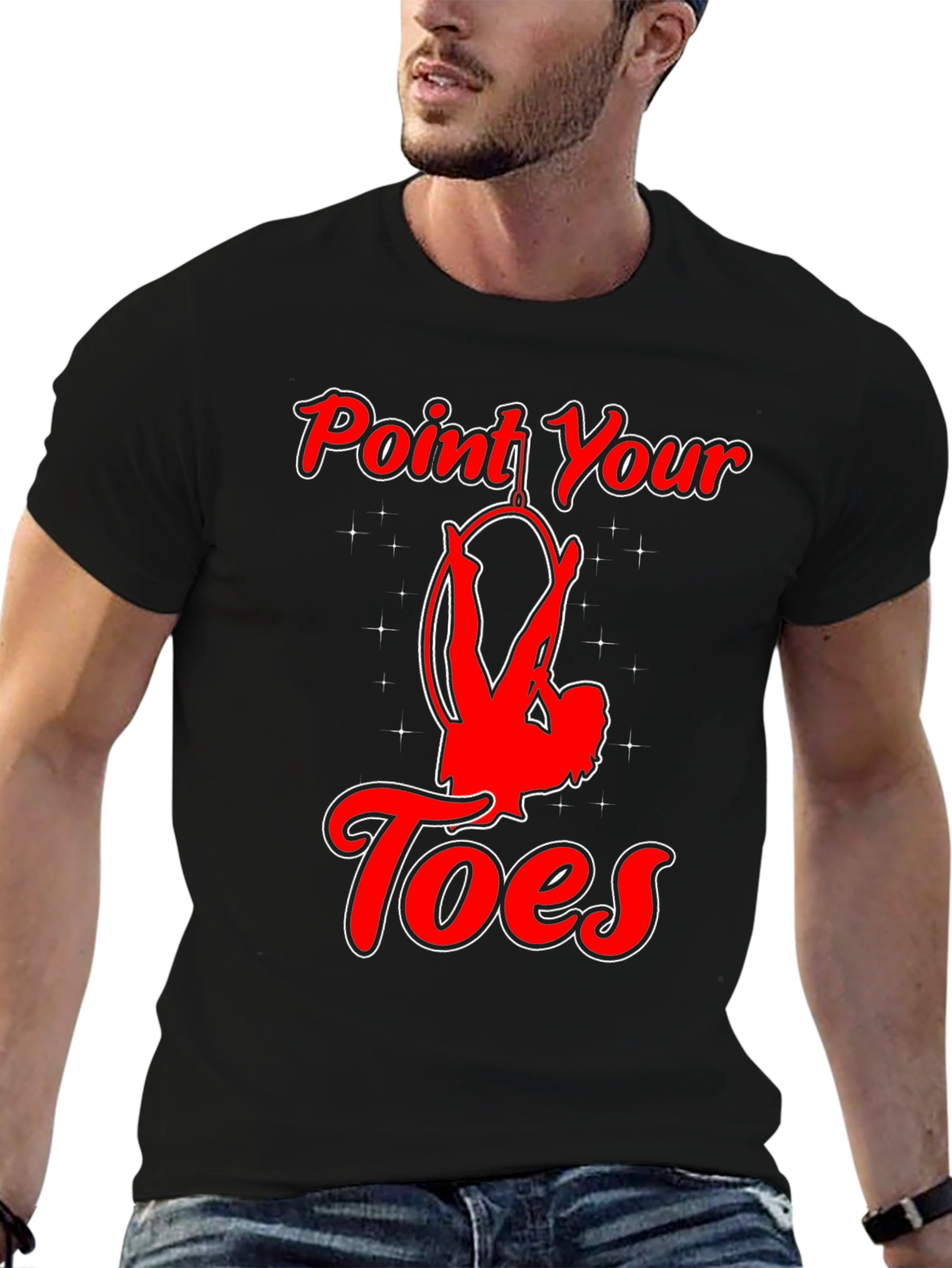 Point Your Toes Aerial Lyra T-Shirt