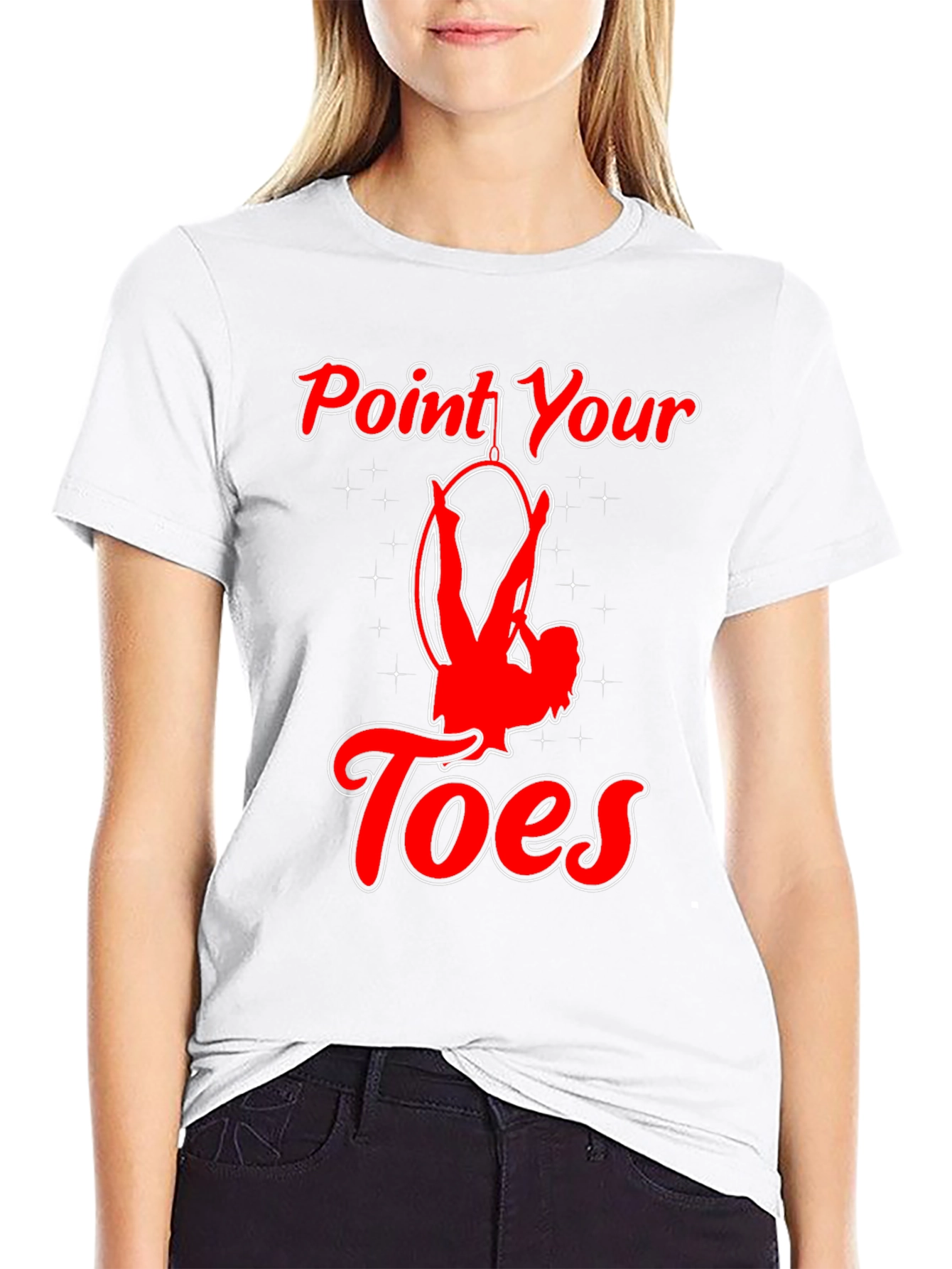 Point Your Toes Aerial Lyra T-Shirt