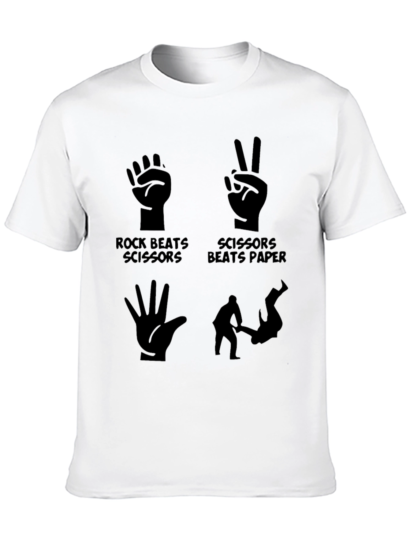 Rock Paper Scissors Funny T-Shirt