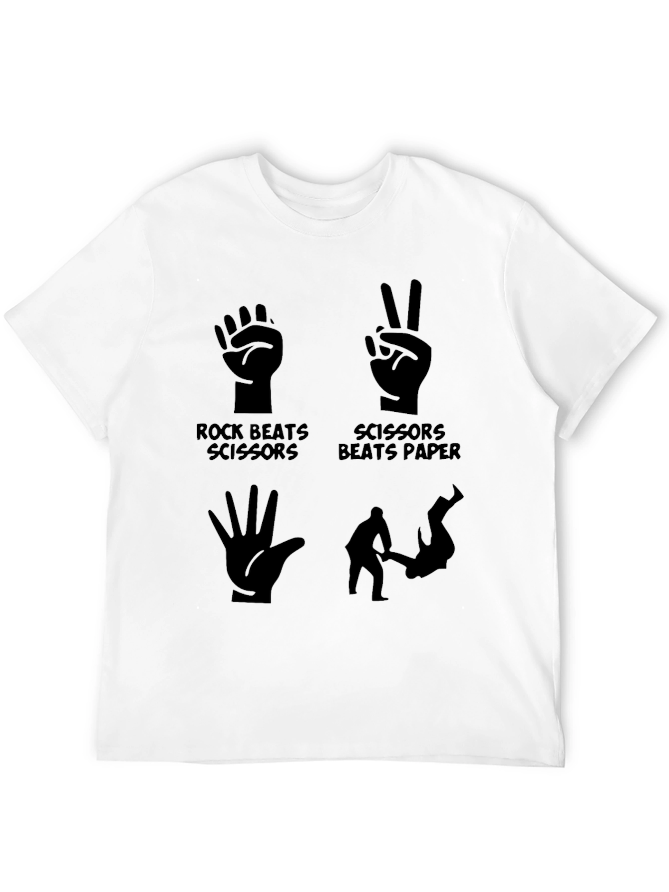 Rock Paper Scissors Funny T-Shirt