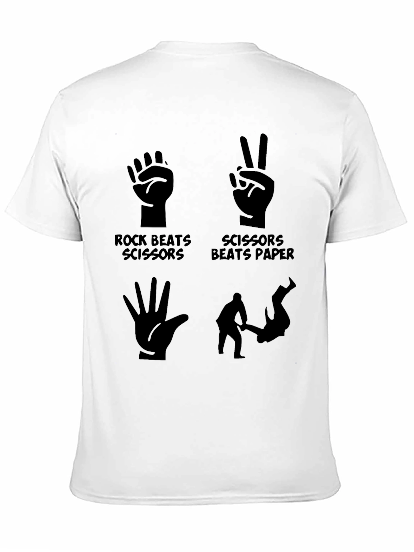Rock Paper Scissors Funny T-Shirt