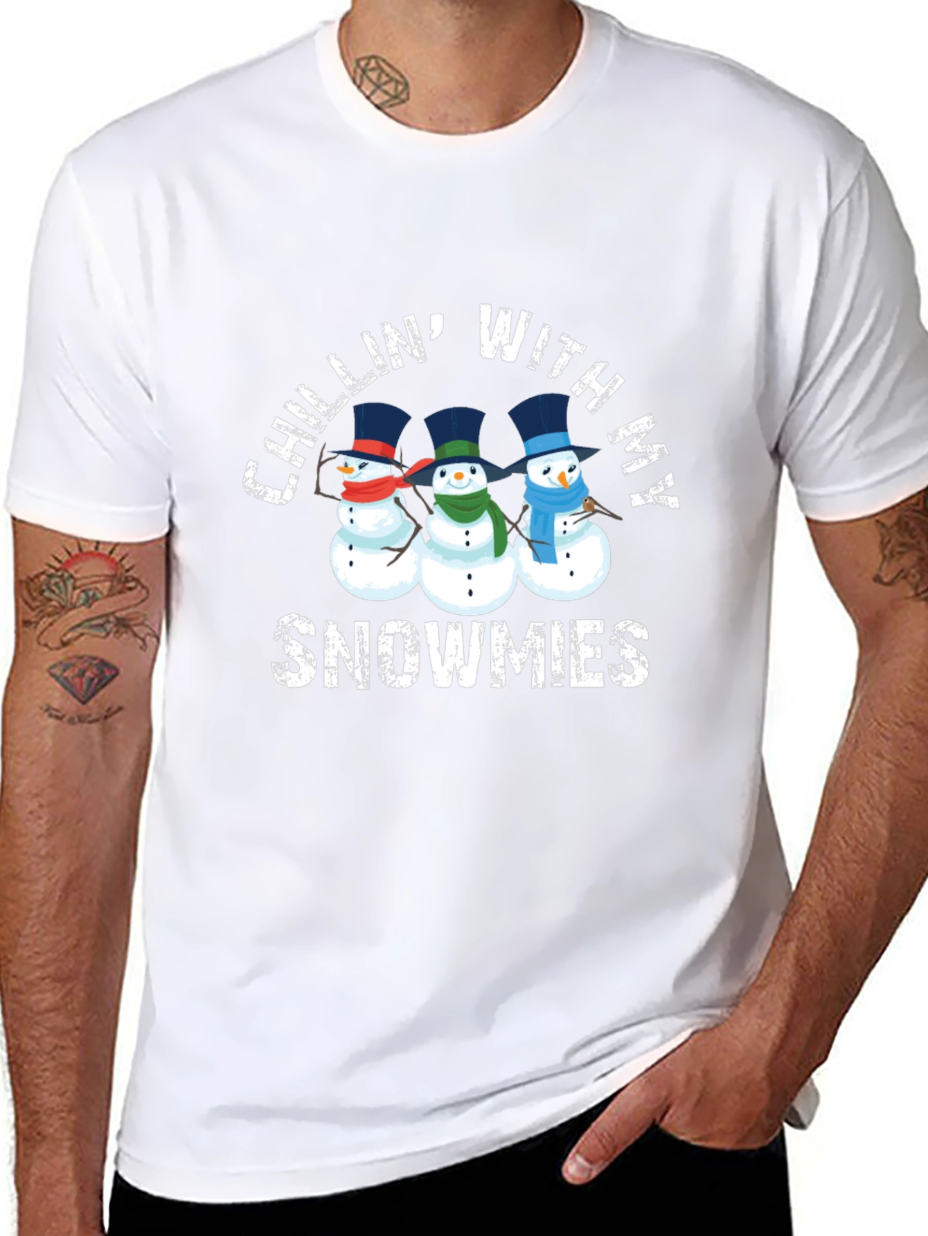 Chillin With My Snowmies T-Shirt