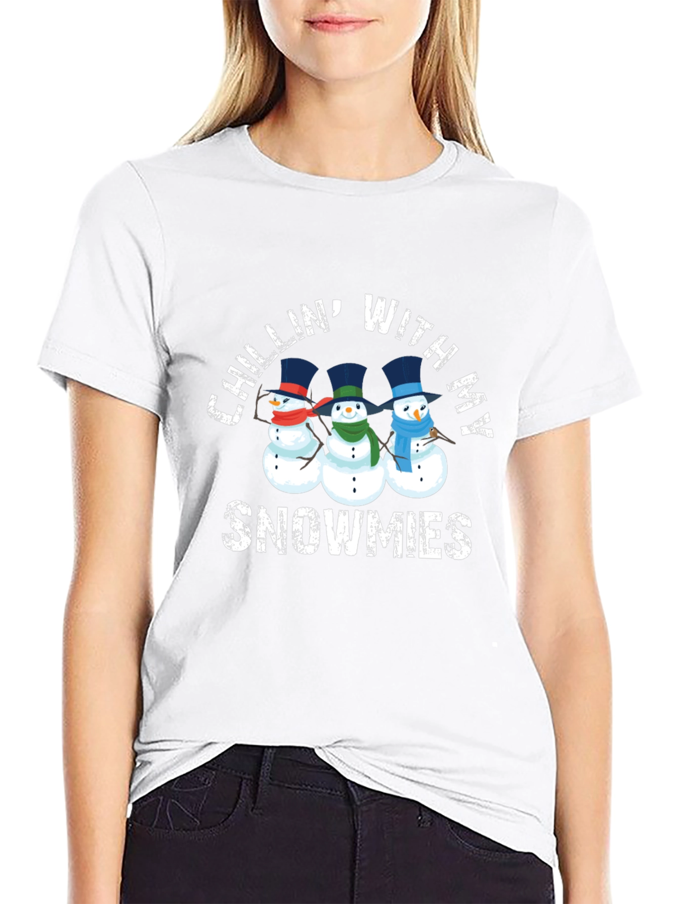 Chillin With My Snowmies T-Shirt