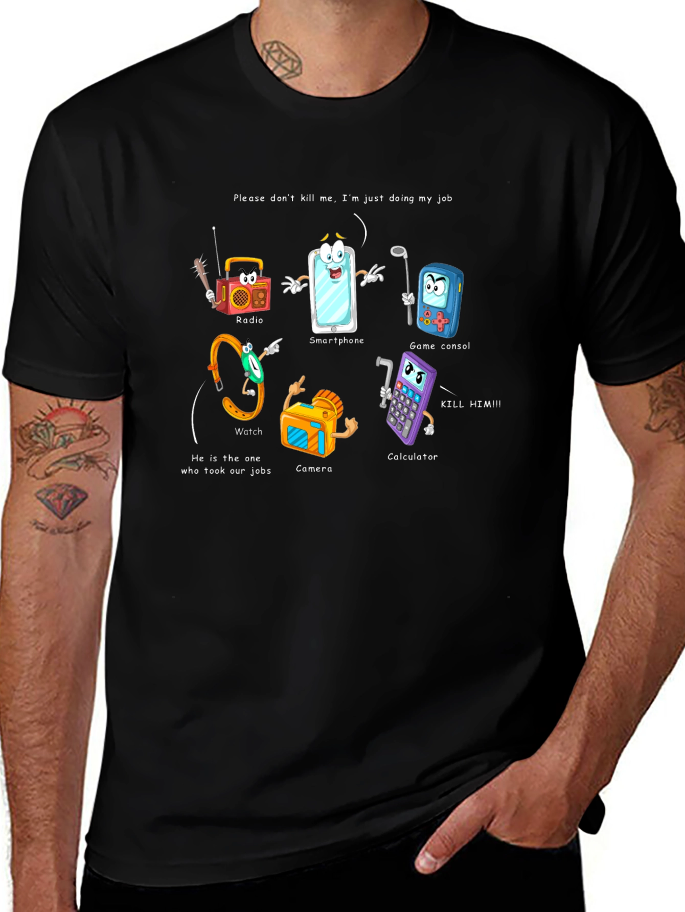 Funny Tech Evolution T-Shirt