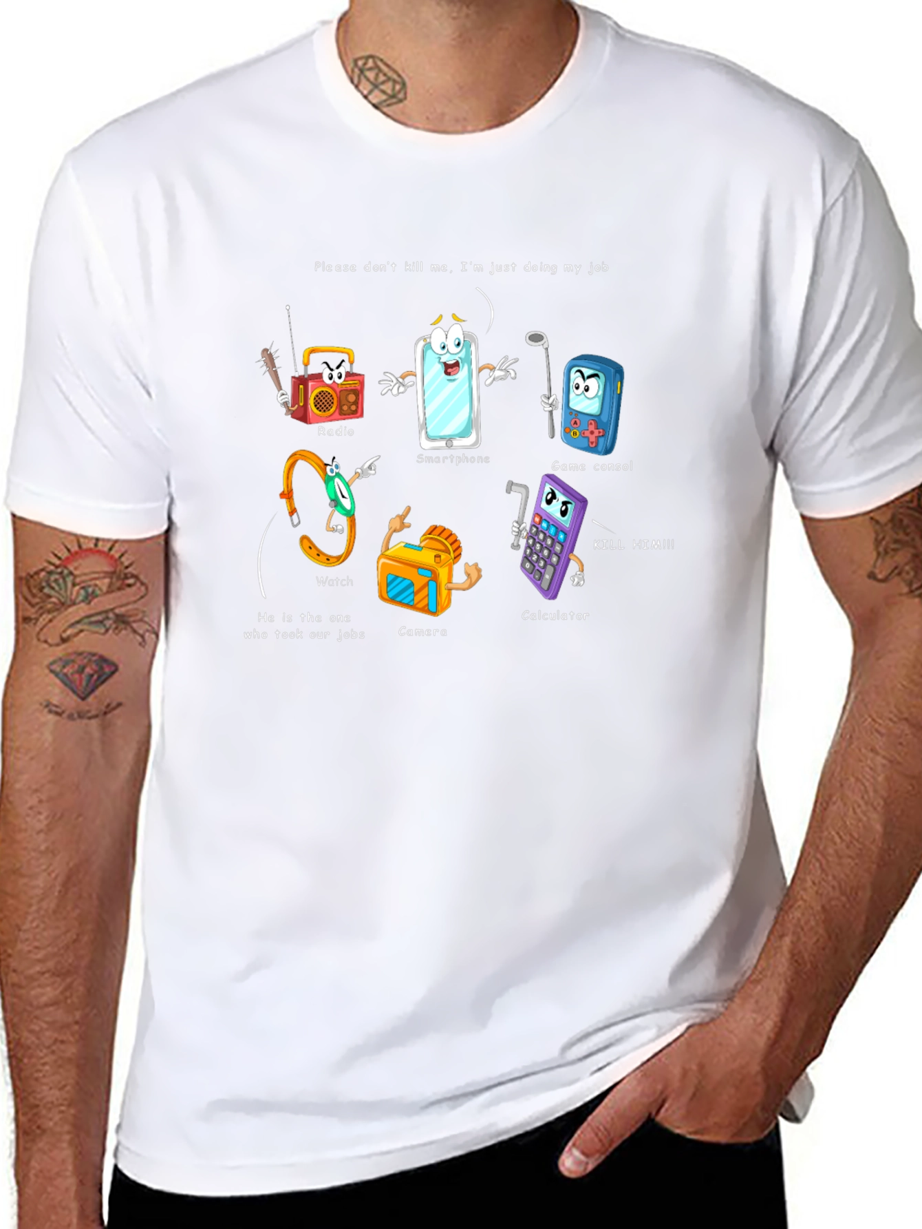 Funny Tech Evolution T-Shirt