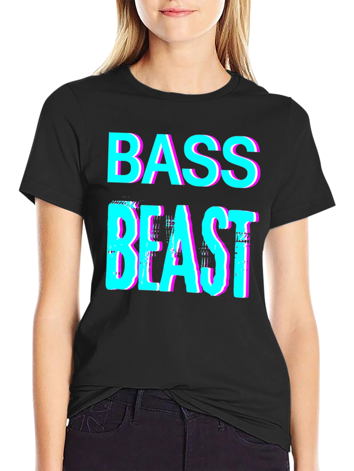 Bass Beast Graphic Tee - Unique Music Lover Shirt