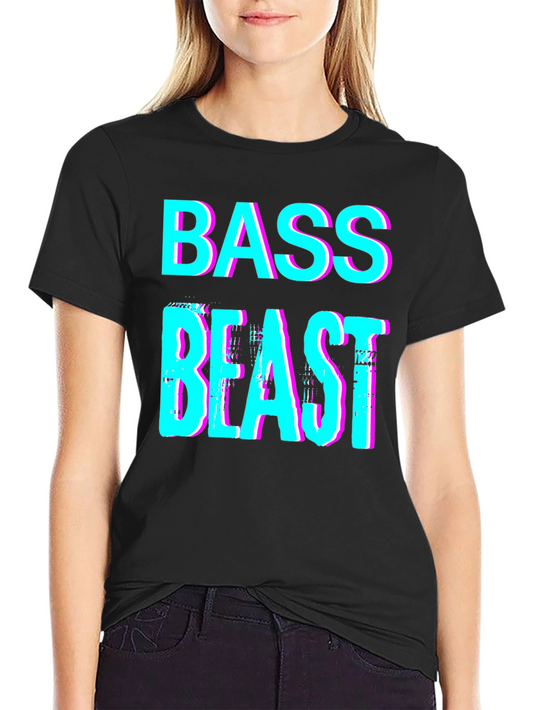 Bass Beast Graphic Tee - Unique Music Lover Shirt