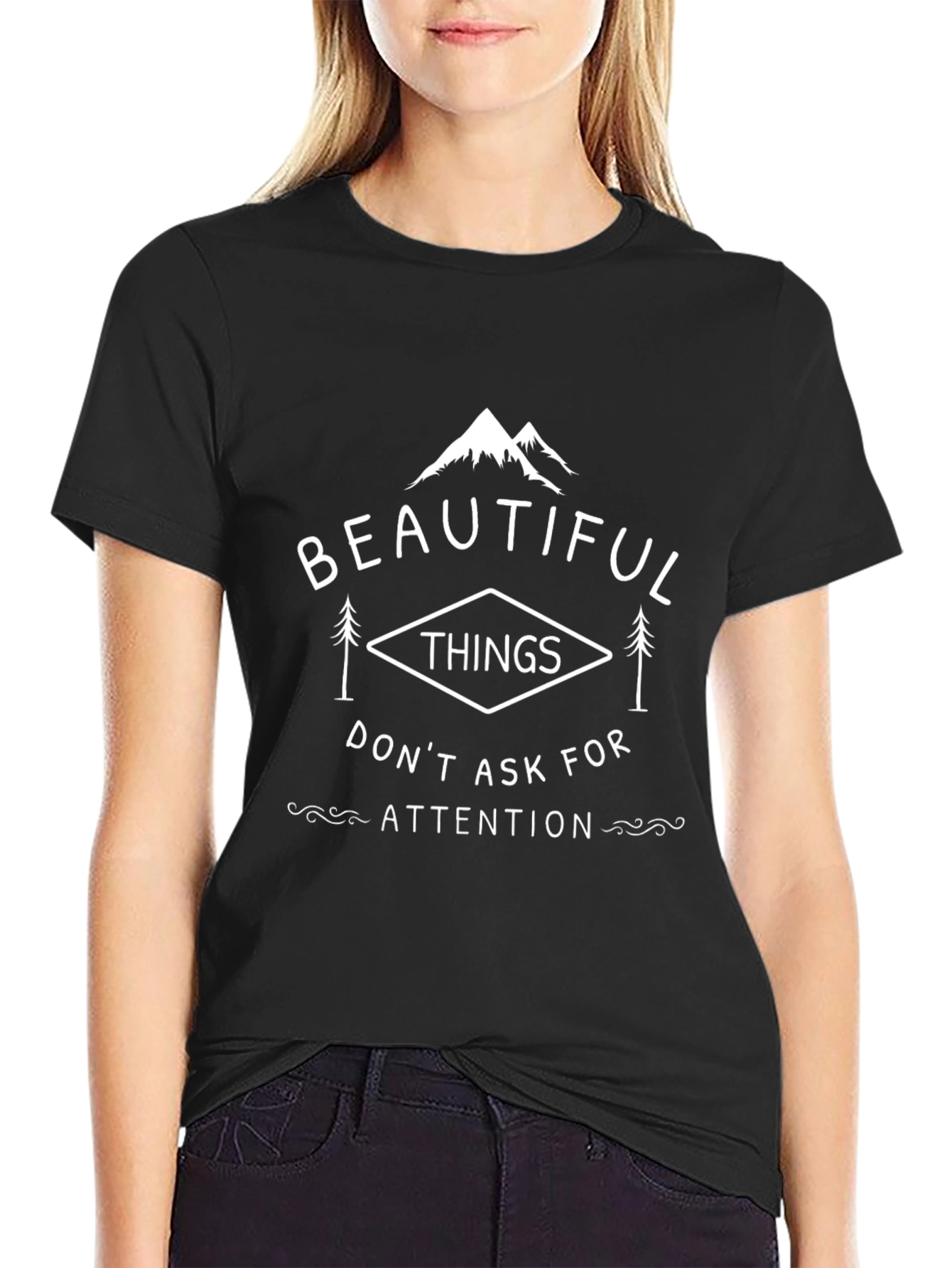 Beautiful Things Graphic Tee - Black