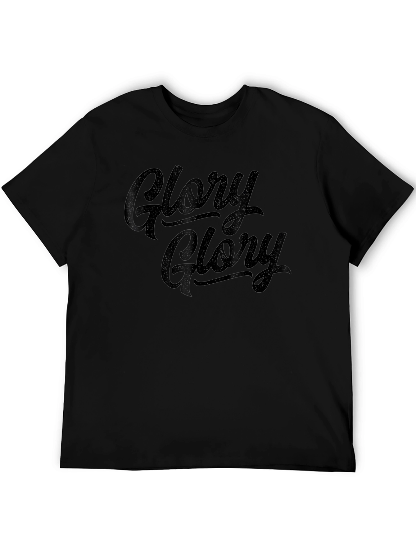 Glory Glory Black Graphic Tee