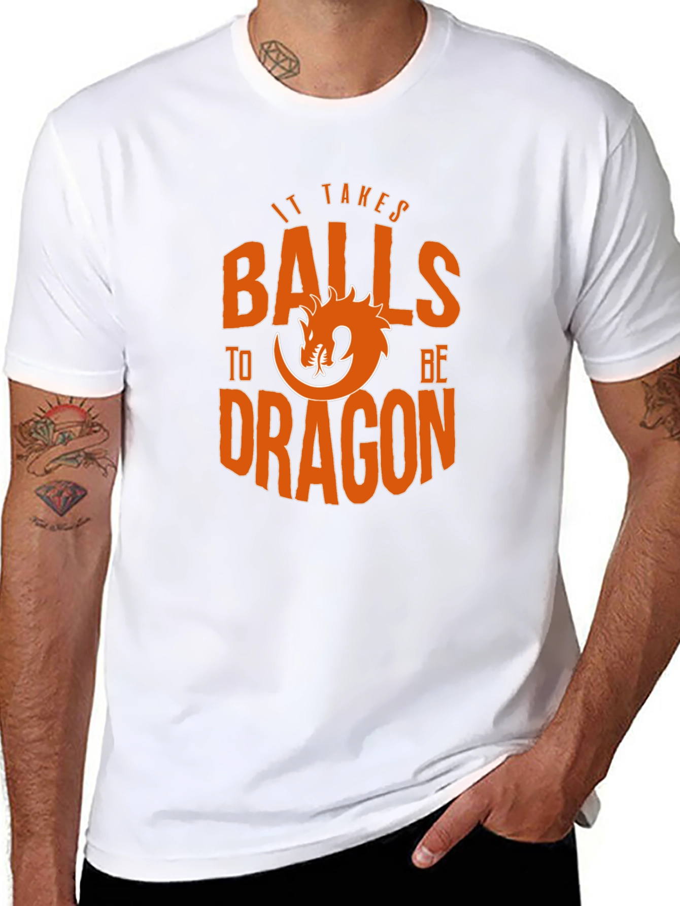 It Takes Balls to be Dragon T-Shirt