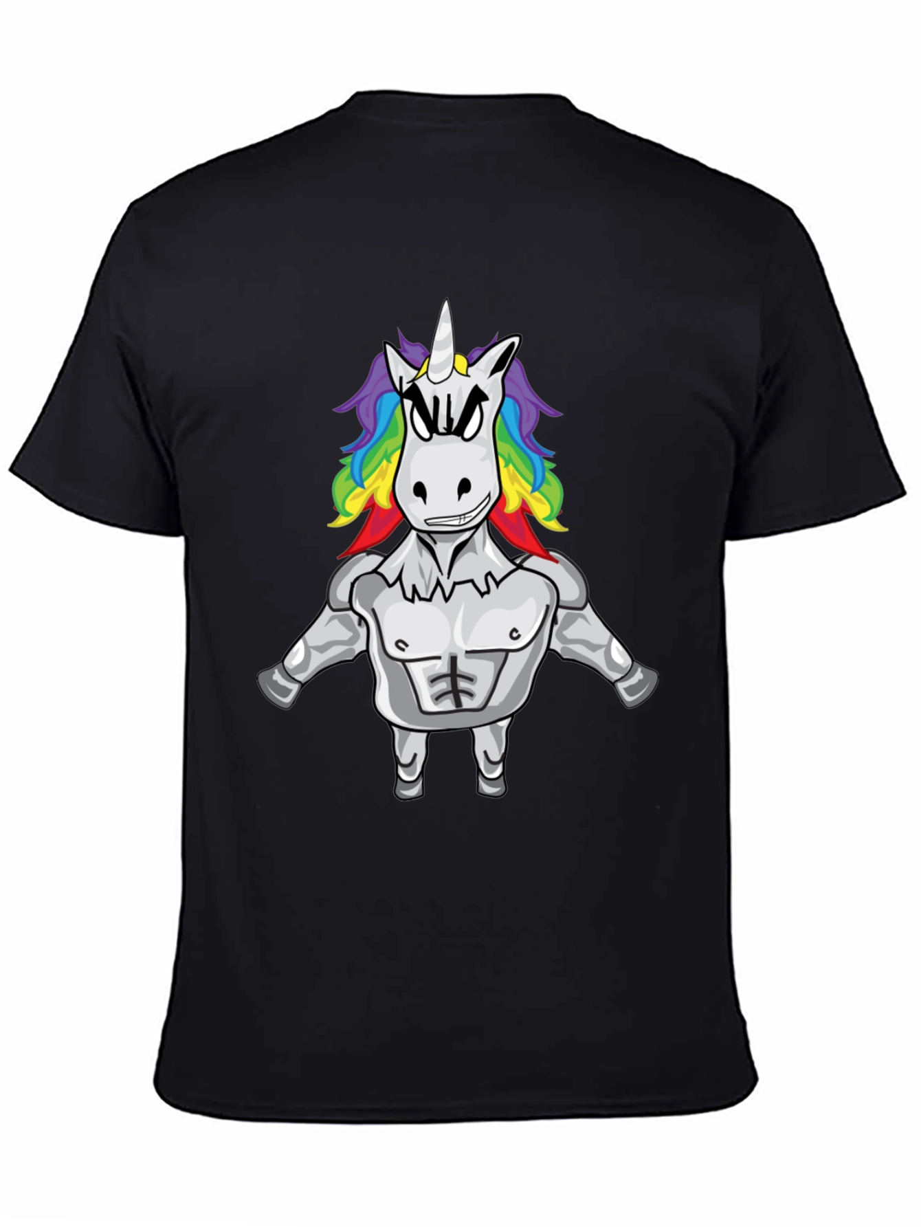 Unicorn Gym Black T-Shirt