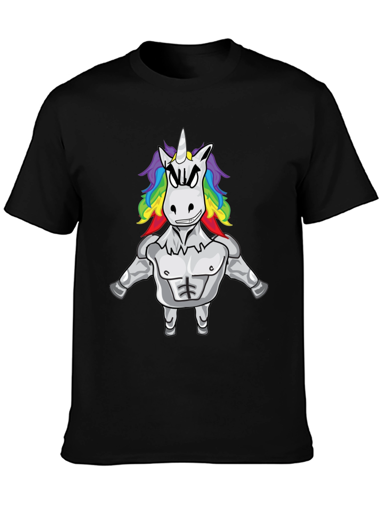 Unicorn Gym Black T-Shirt