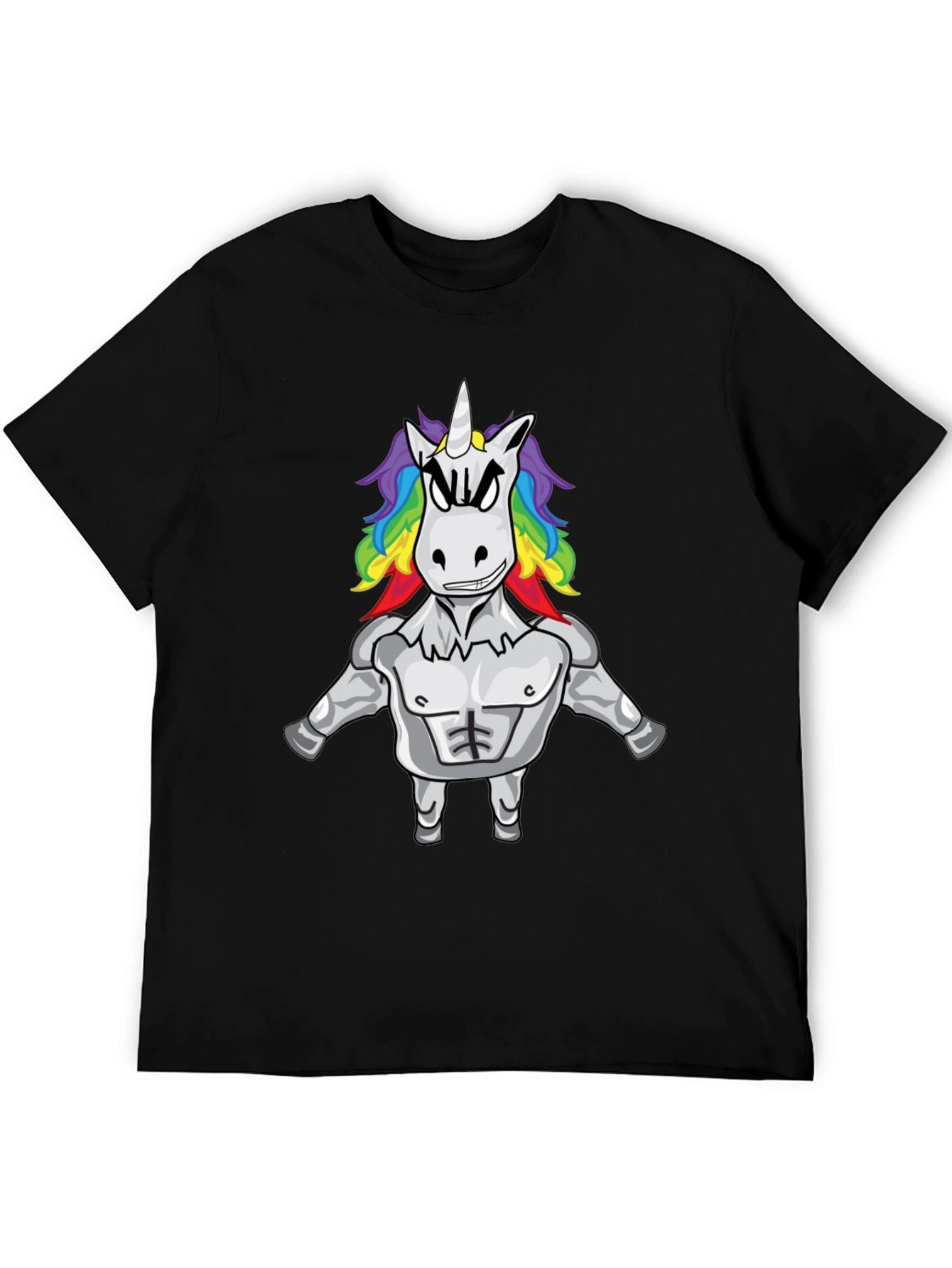 Unicorn Gym Black T-Shirt