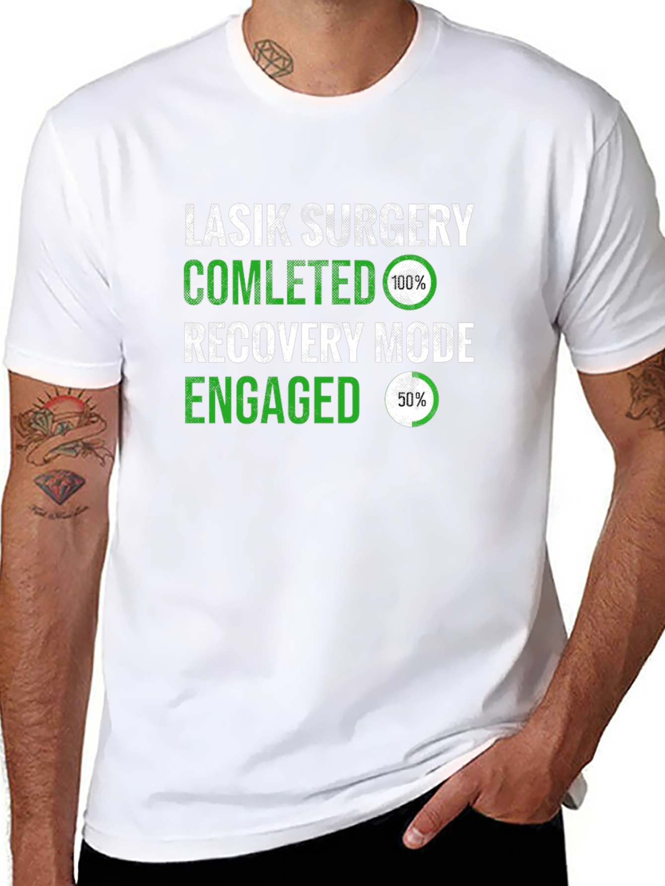 LASIK Surgery Completed Recovery Mode T-Shirt