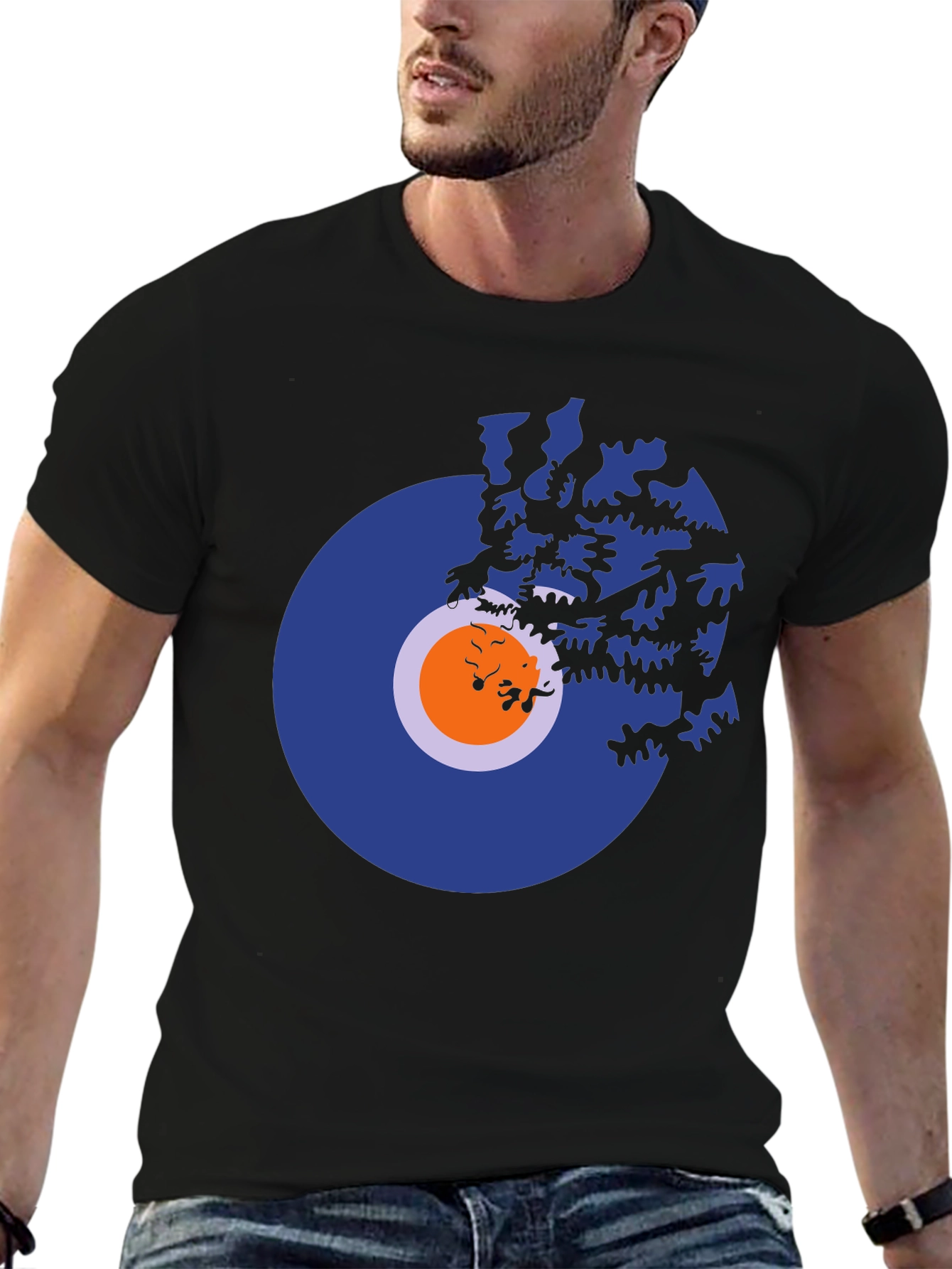 Retro Record Graphic Tee