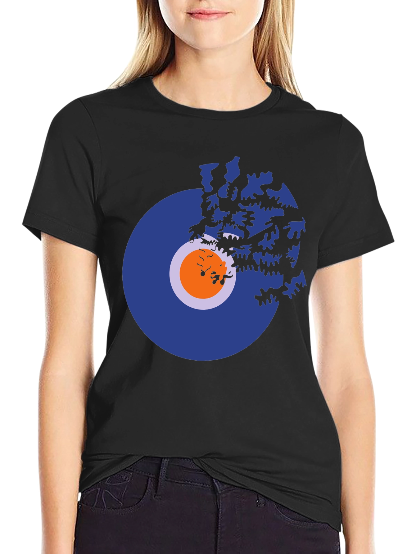 Retro Record Graphic Tee