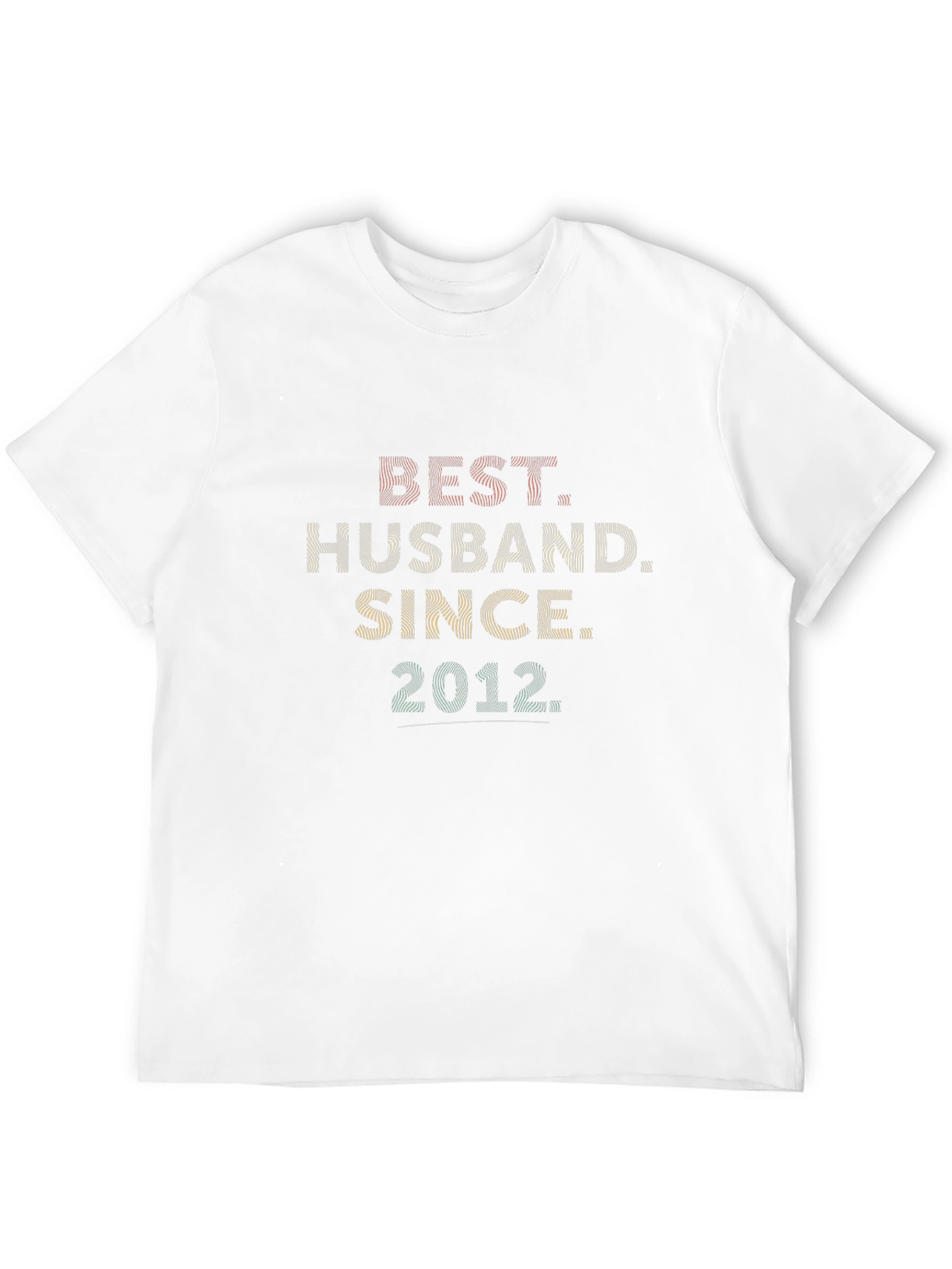 Best Husband Since 2012 Graphic Tee