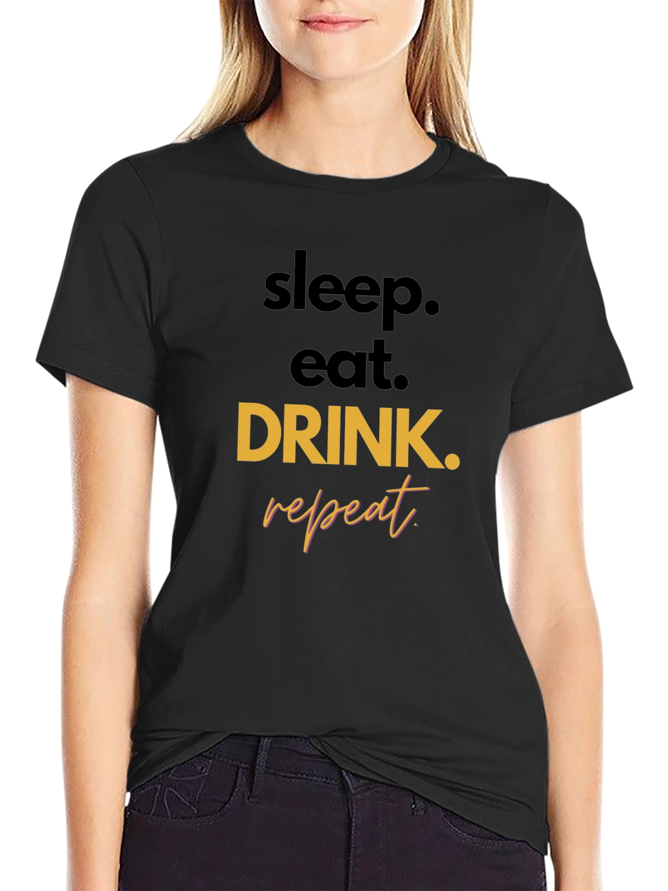Sleep Eat Drink Repeat Graphic Tee