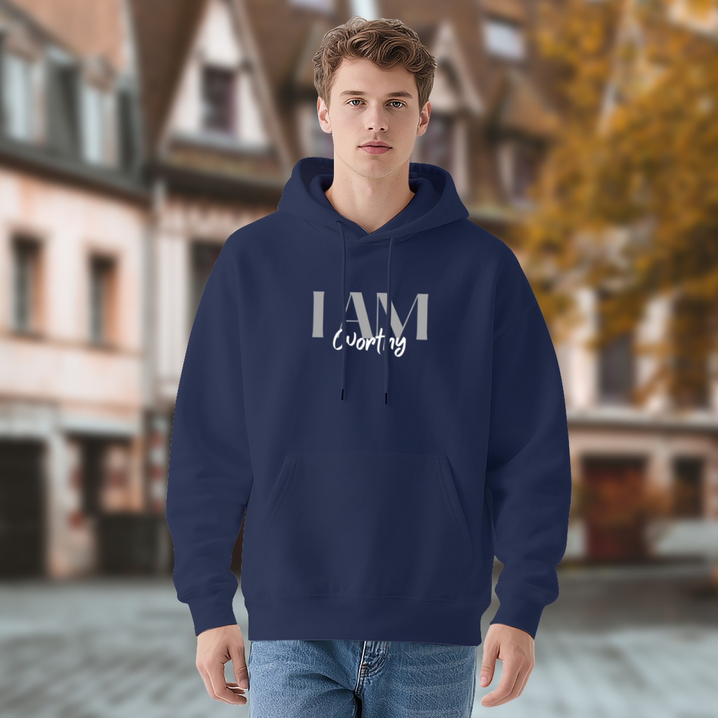 Retro Vintage Car Art Graphic Hoodie, Comfort Casual Street Pullover