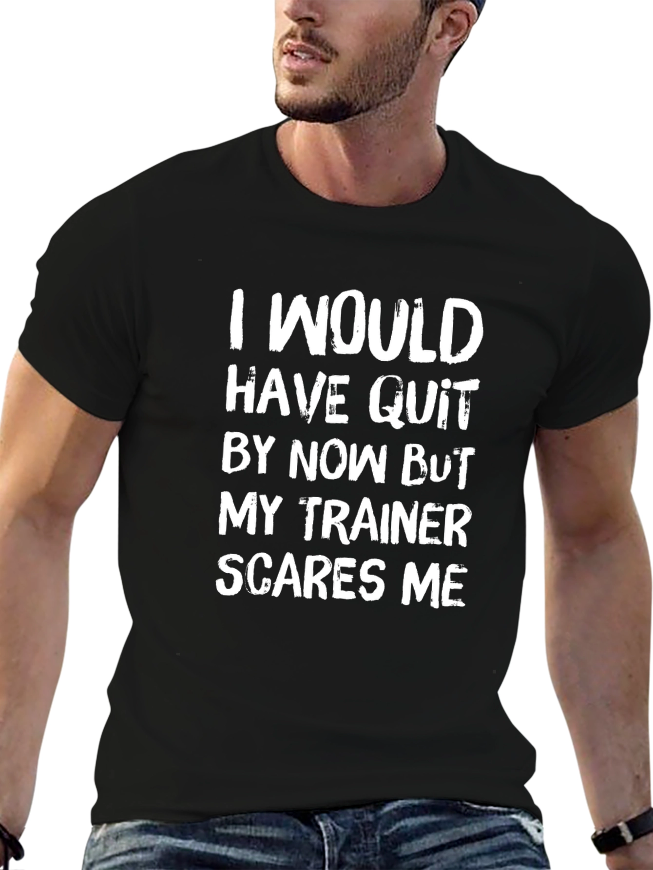 Funny Gym Trainer T-Shirt - Workout Motivation