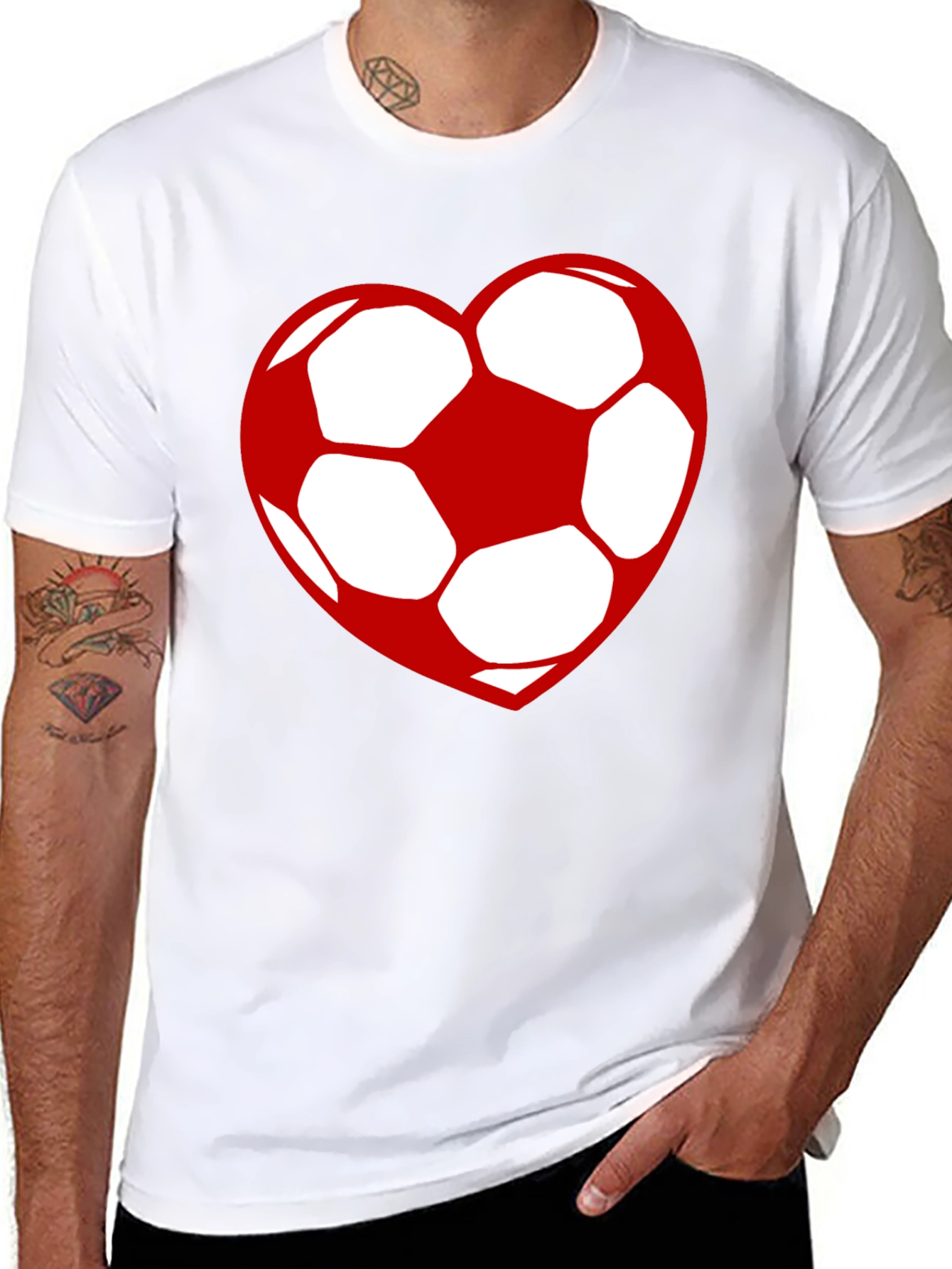 Soccer Heart T-Shirt - Love the Game!