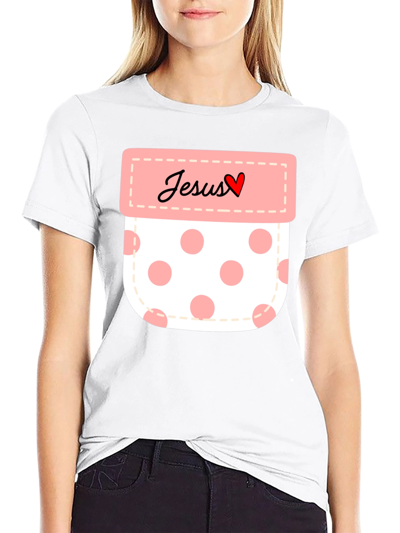 Jesus Heart Graphic Tee