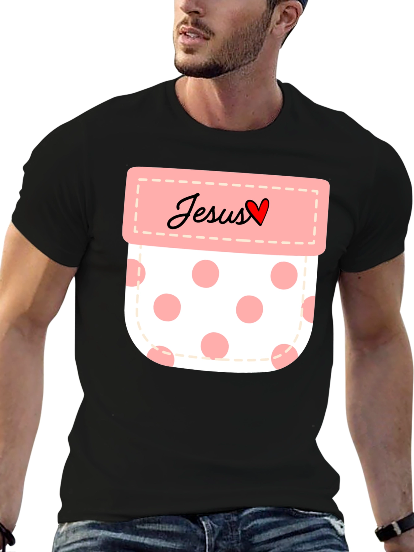 Jesus Heart Graphic Tee