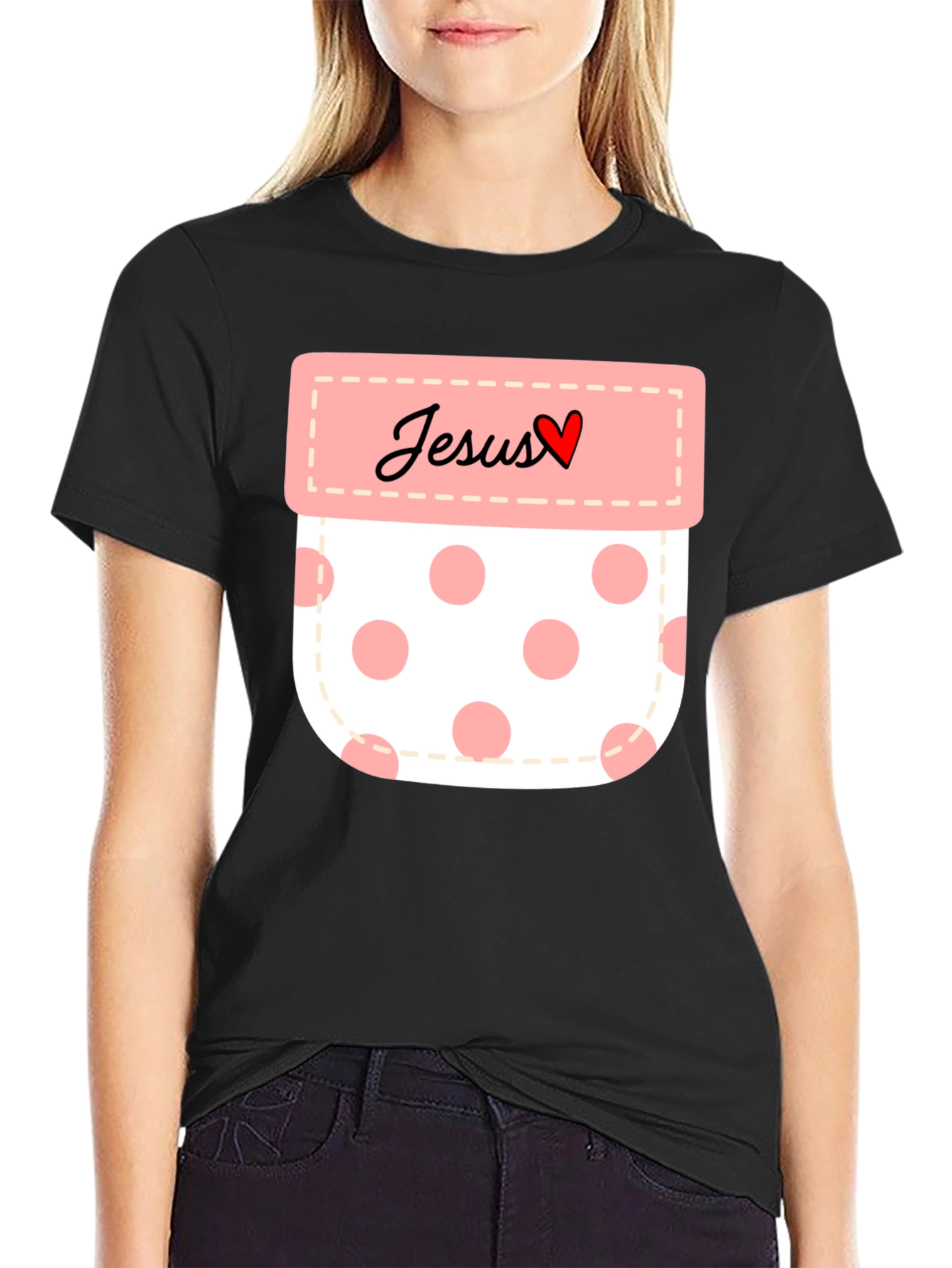 Jesus Heart Graphic Tee