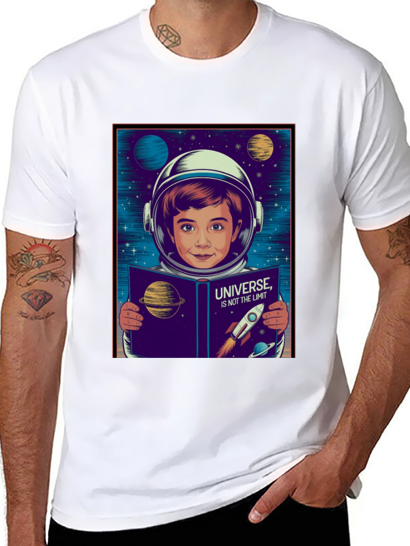 Universe Limit Kids Astronaut T-Shirt