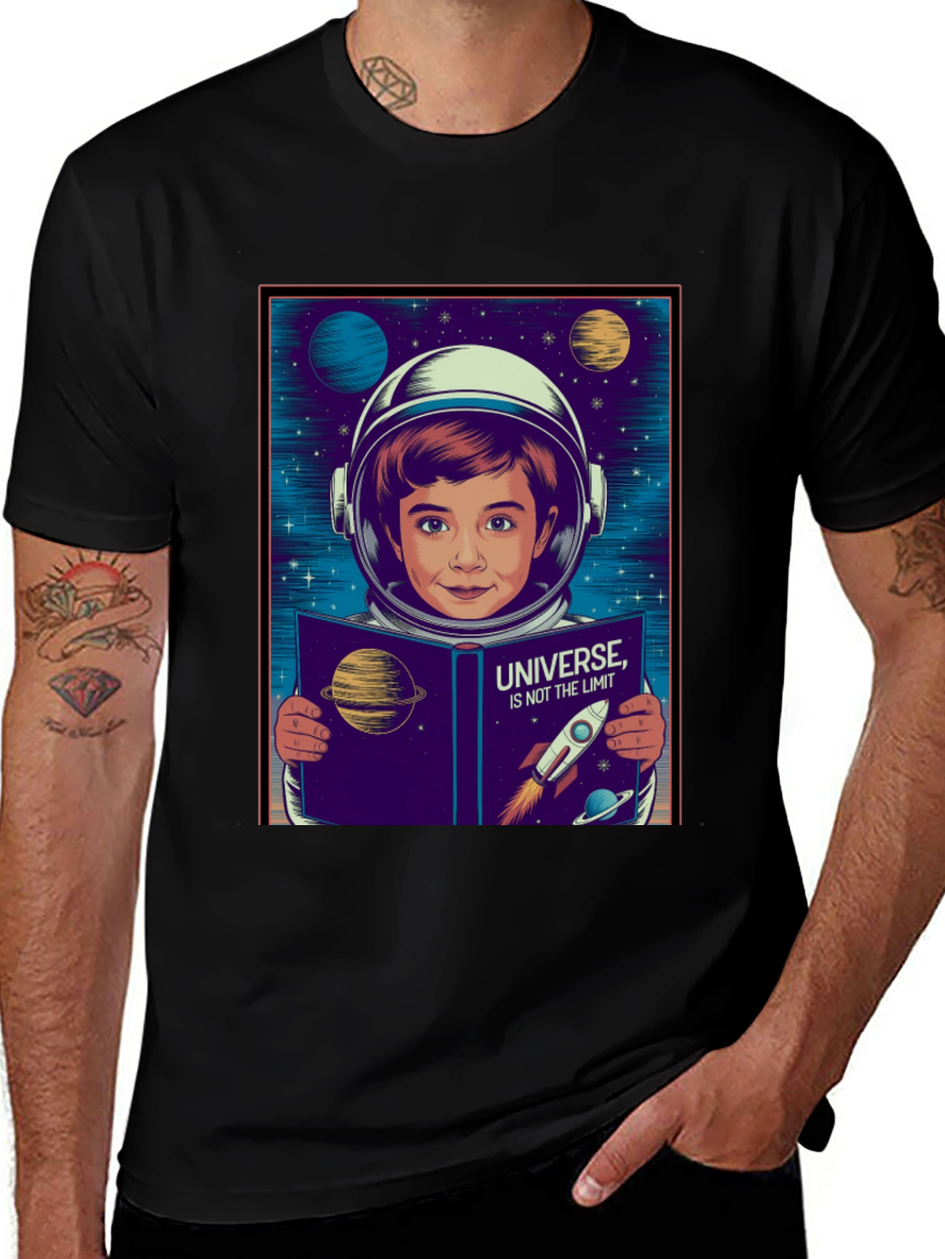 Universe Limit Kids Astronaut T-Shirt