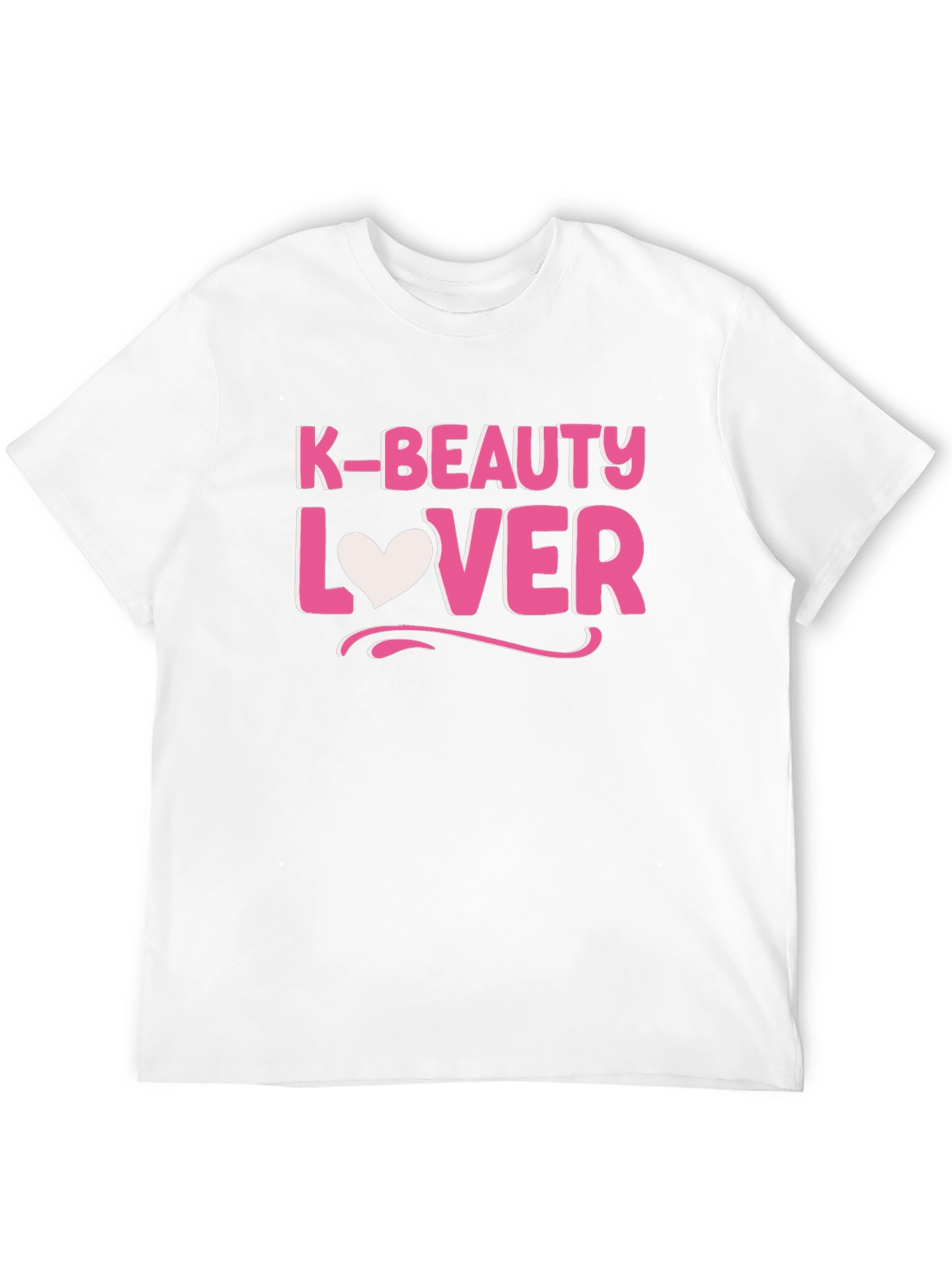 K-Beauty Lover Black Cotton Tee