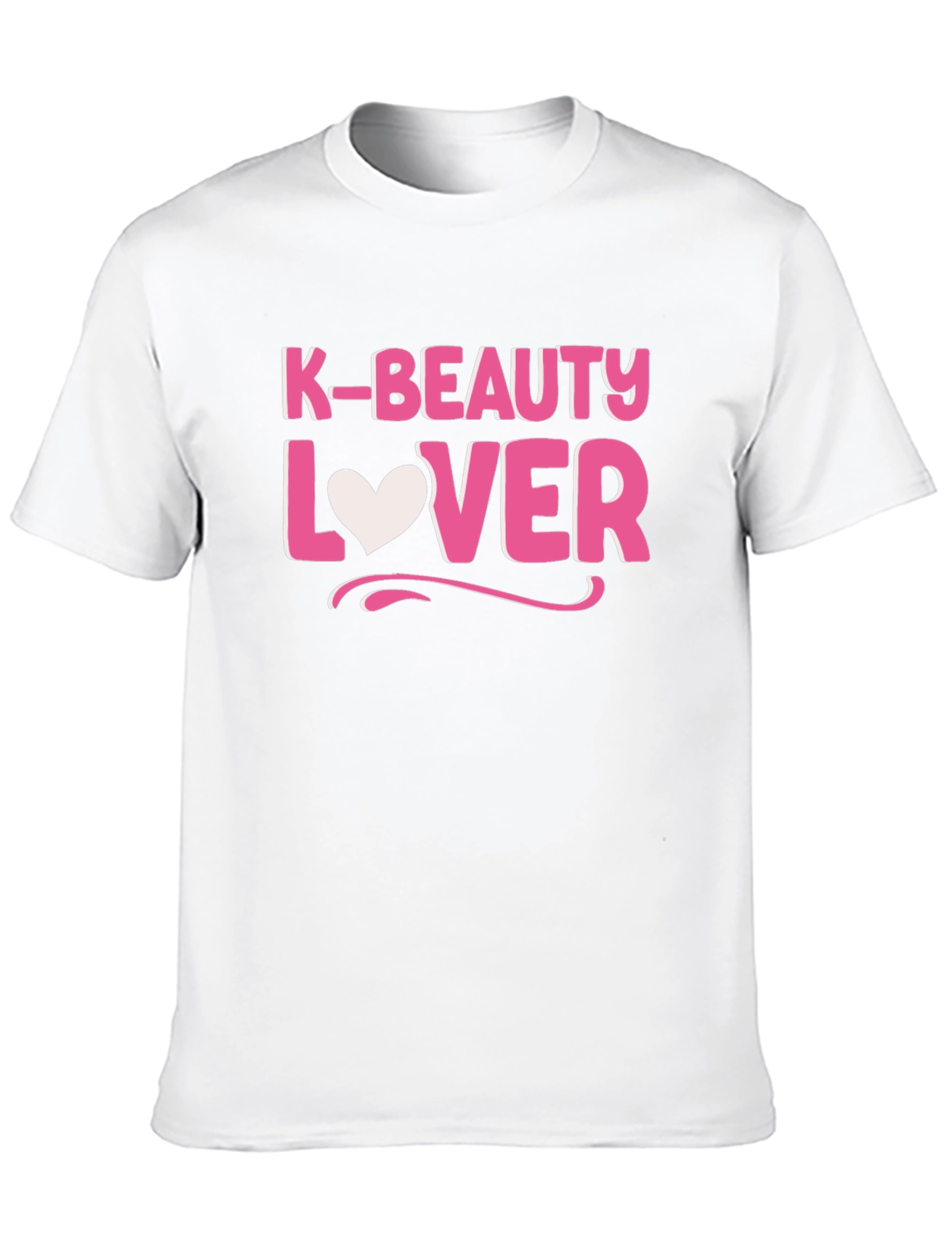 K-Beauty Lover Black Cotton Tee