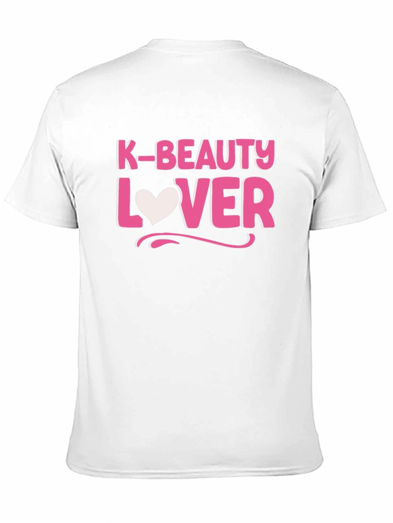 K-Beauty Lover Black Cotton Tee