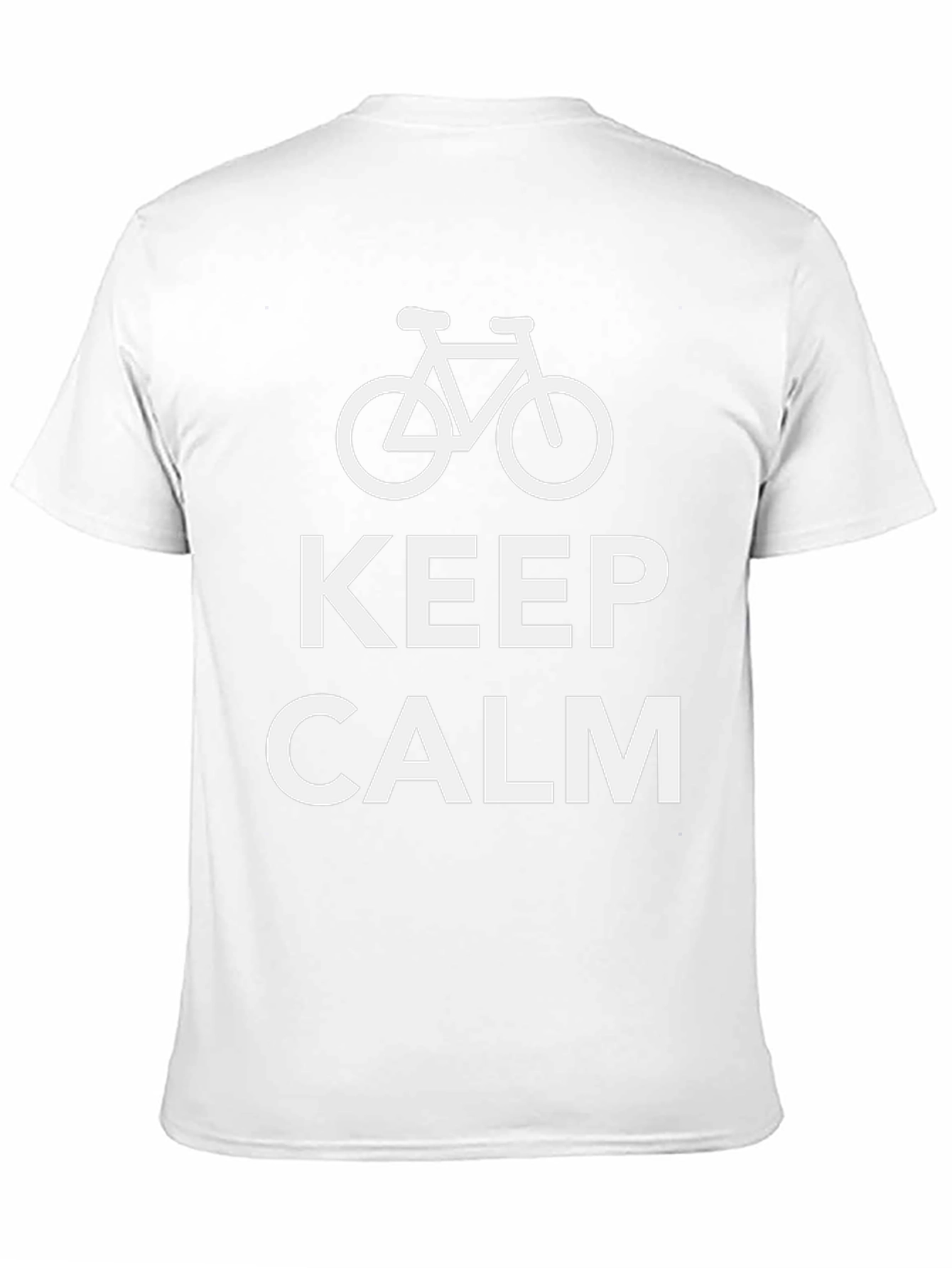 Keep Calm and Bike On T-Shirt